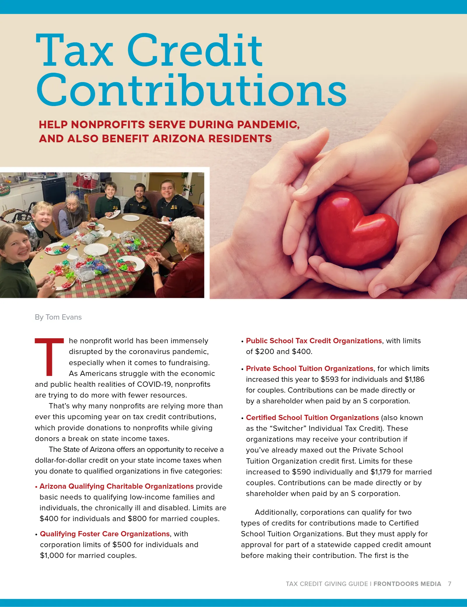 Arizona Tax Credit Guide 2020-2021 — Bullhead City Area Edition, page 7