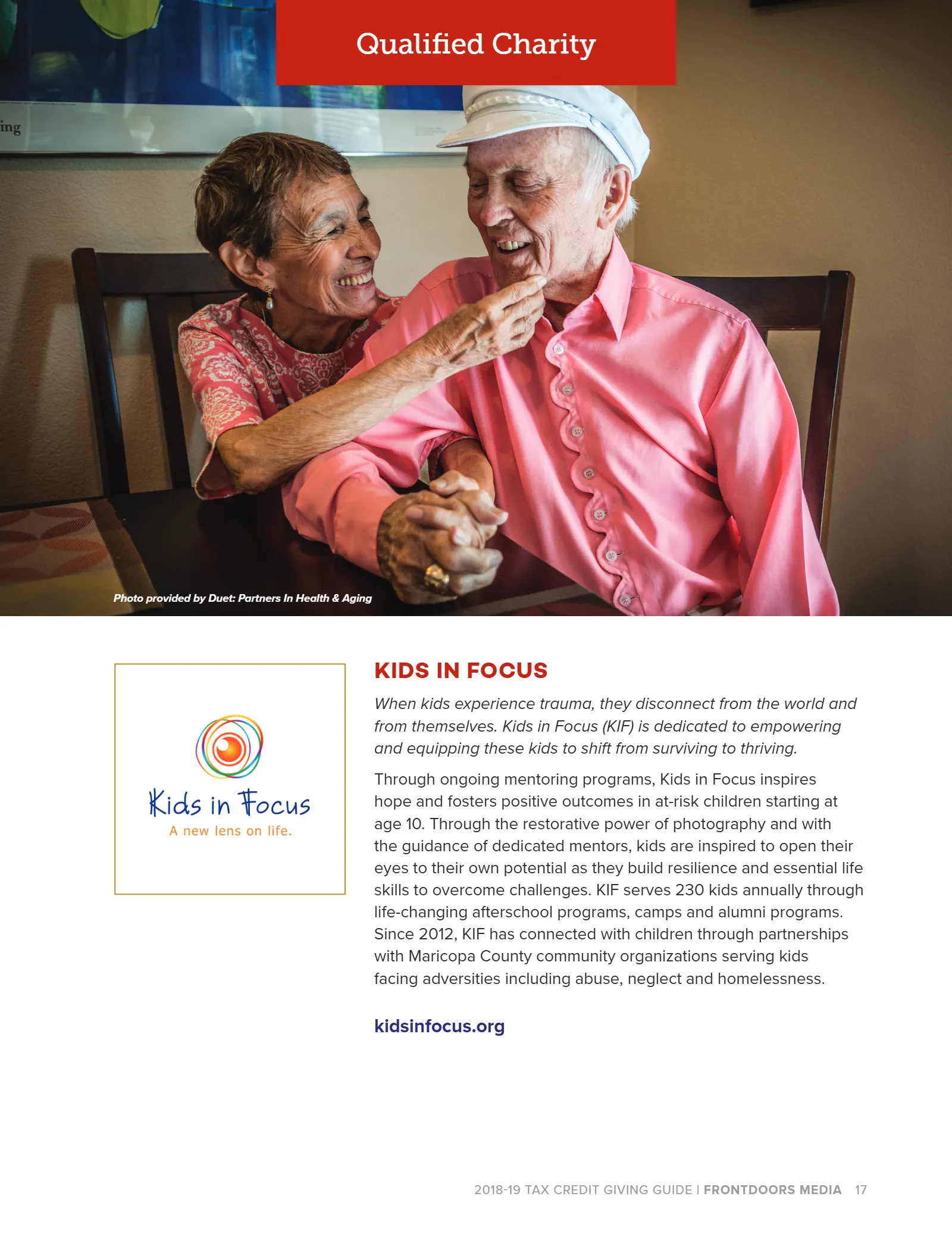 Arizona Tax Credit Guide 2018-19 — Maricopa County Edition, page 19