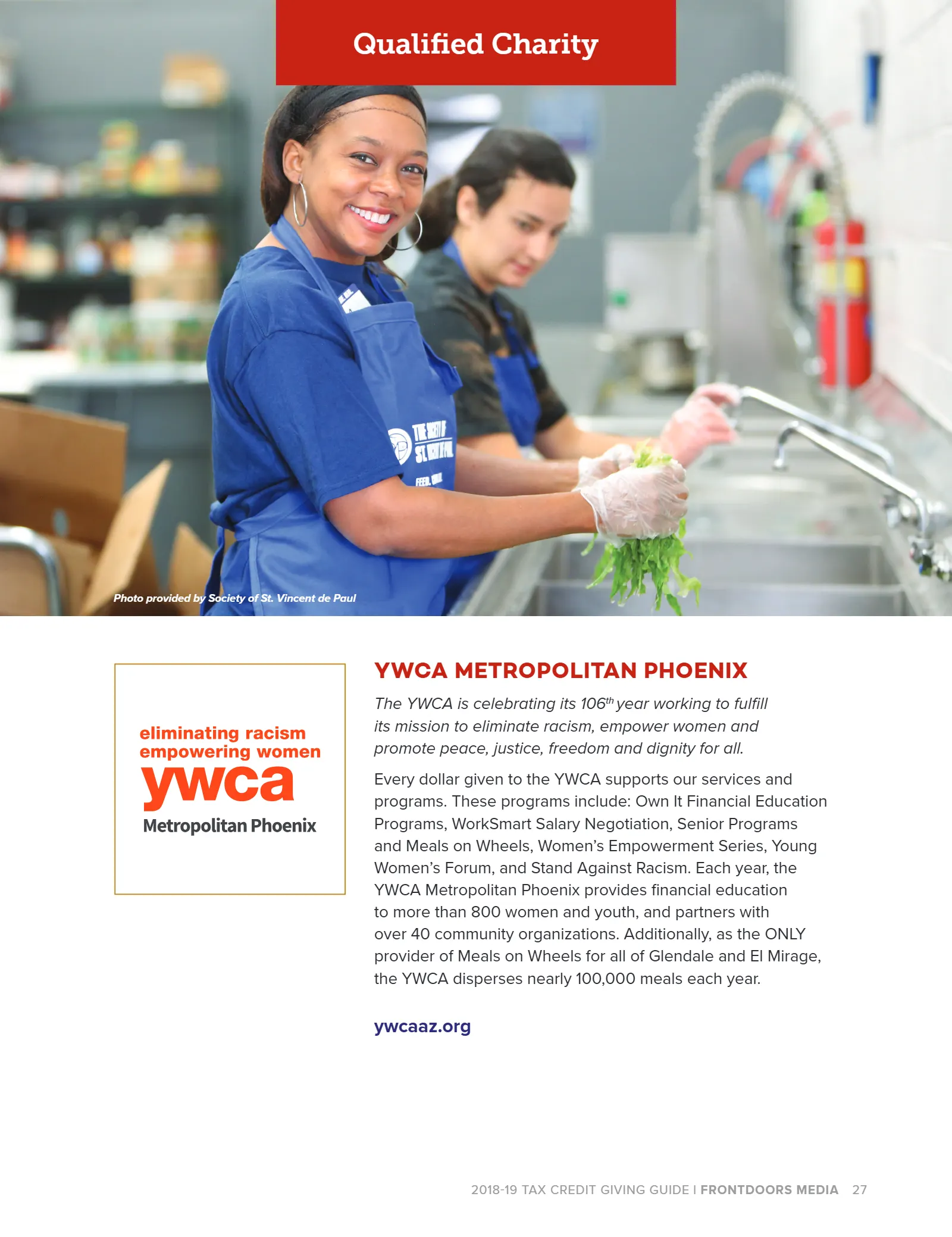 Arizona Tax Credit Guide 2018-19 — Maricopa County Edition, page 29