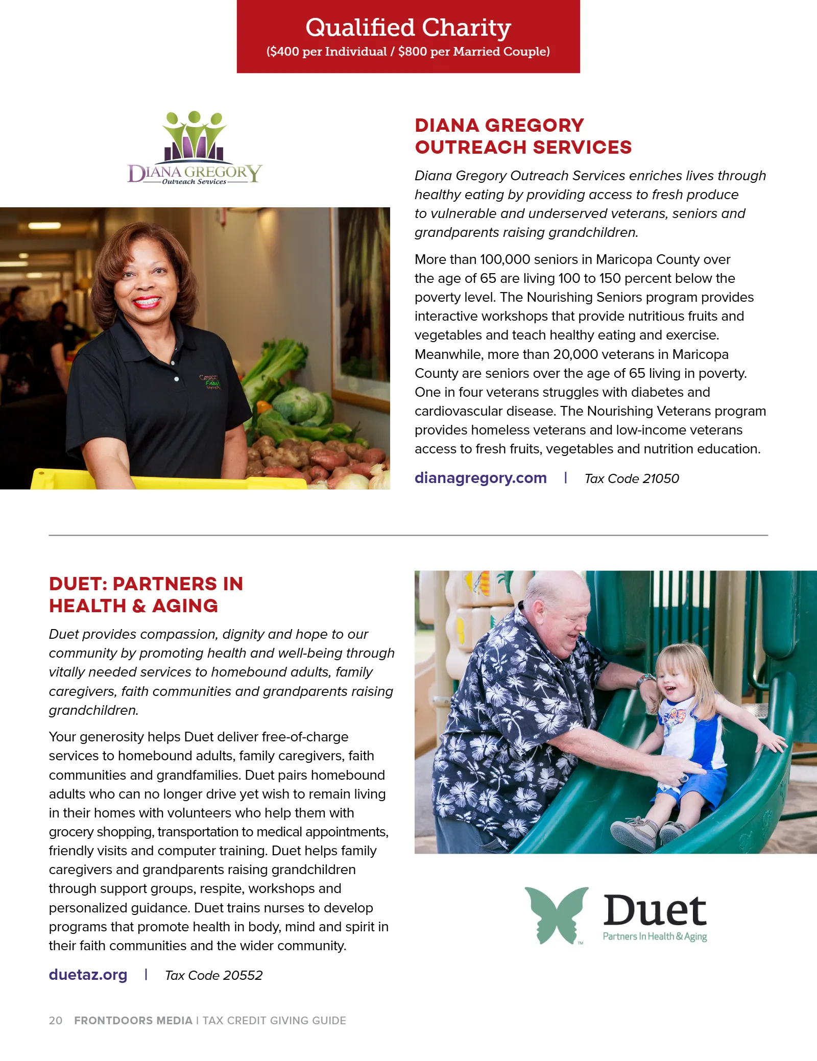 Arizona Tax Credit Guide 2019-2020 — Maricopa County Edition, page 20