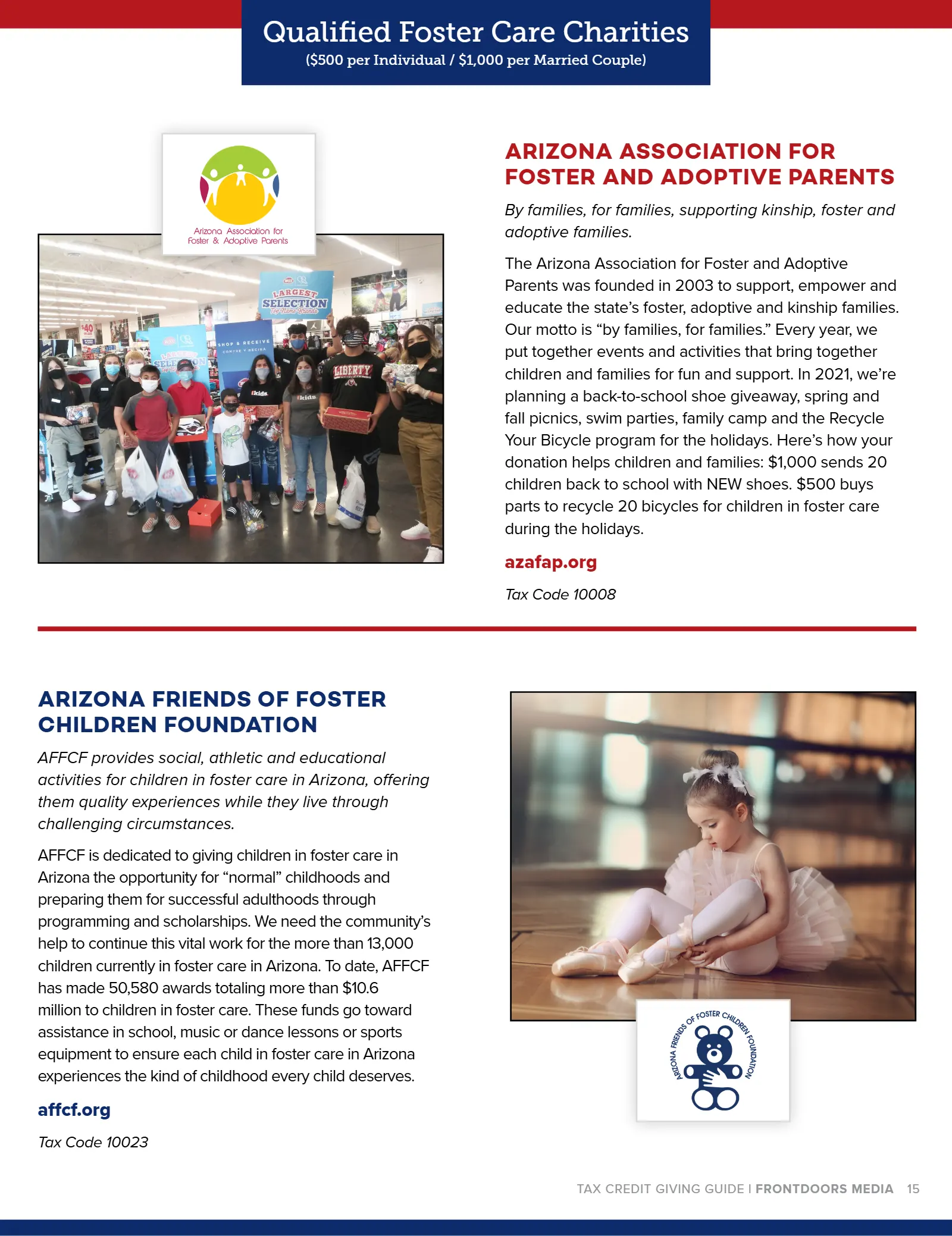 Arizona Tax Credit Guide 2020-2021 — Maricopa County Edition, page 15