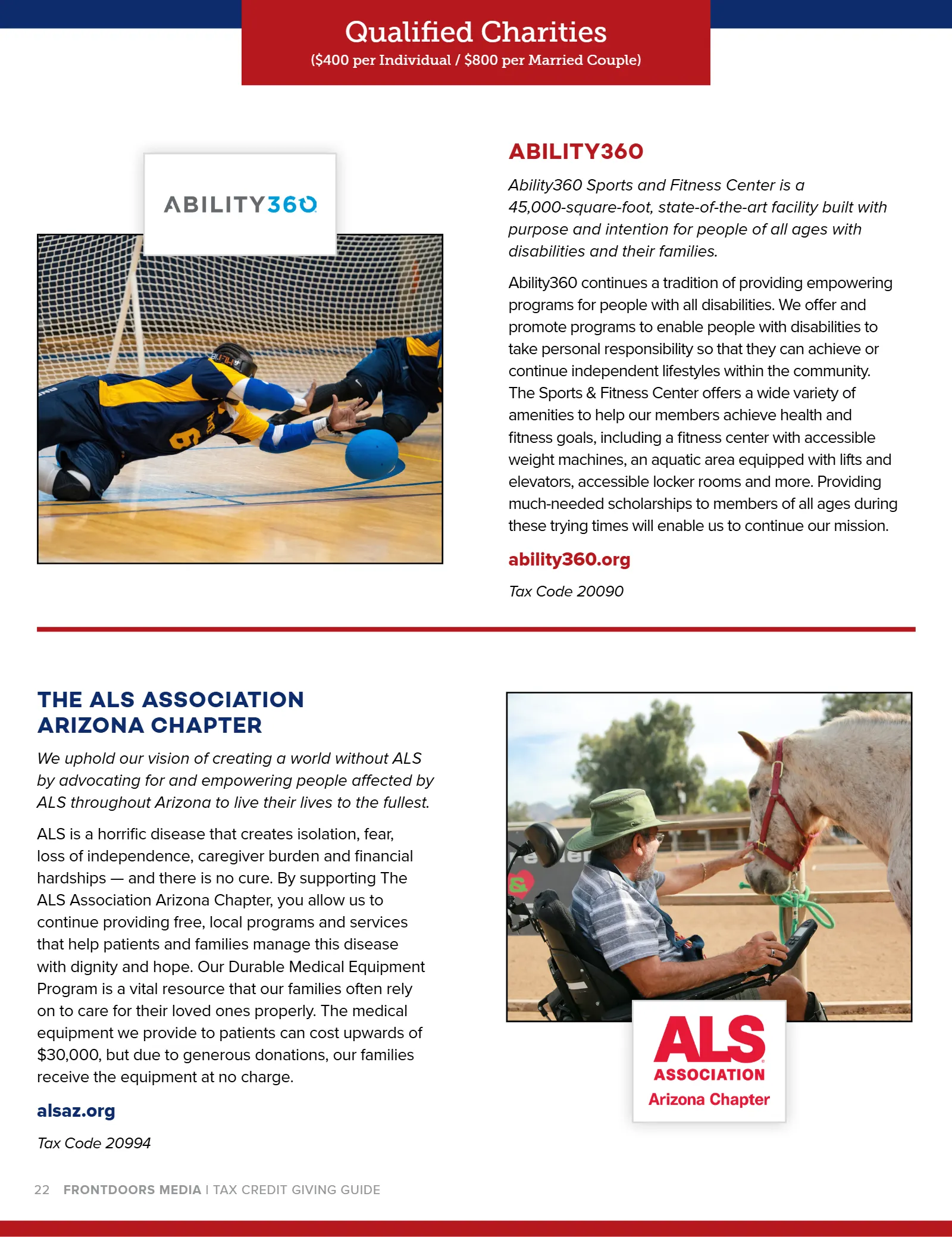 Arizona Tax Credit Guide 2020-2021 — Maricopa County Edition, page 22