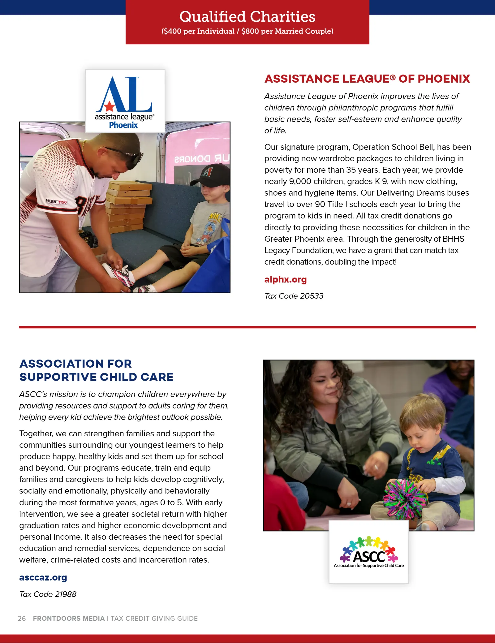 Arizona Tax Credit Guide 2020-2021 — Maricopa County Edition, page 26