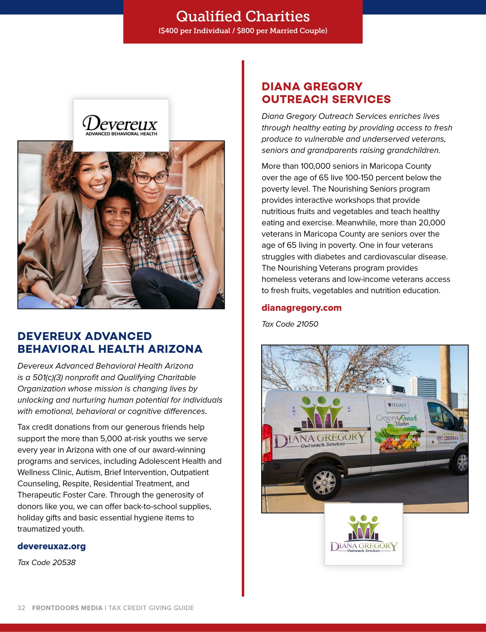 Arizona Tax Credit Guide 2020-2021 — Maricopa County Edition, page 32