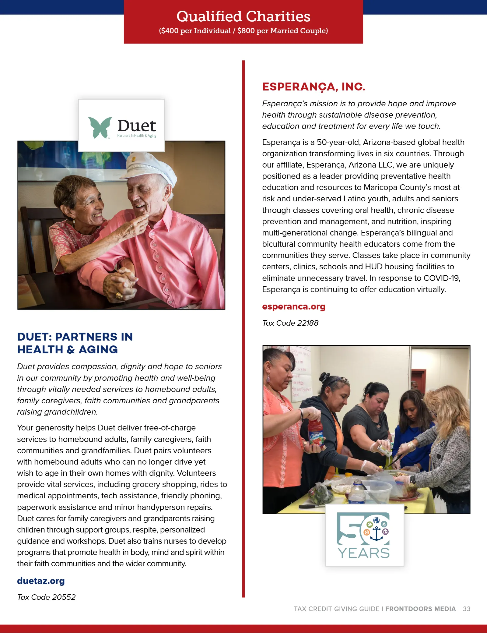 Arizona Tax Credit Guide 2020-2021 — Maricopa County Edition, page 33