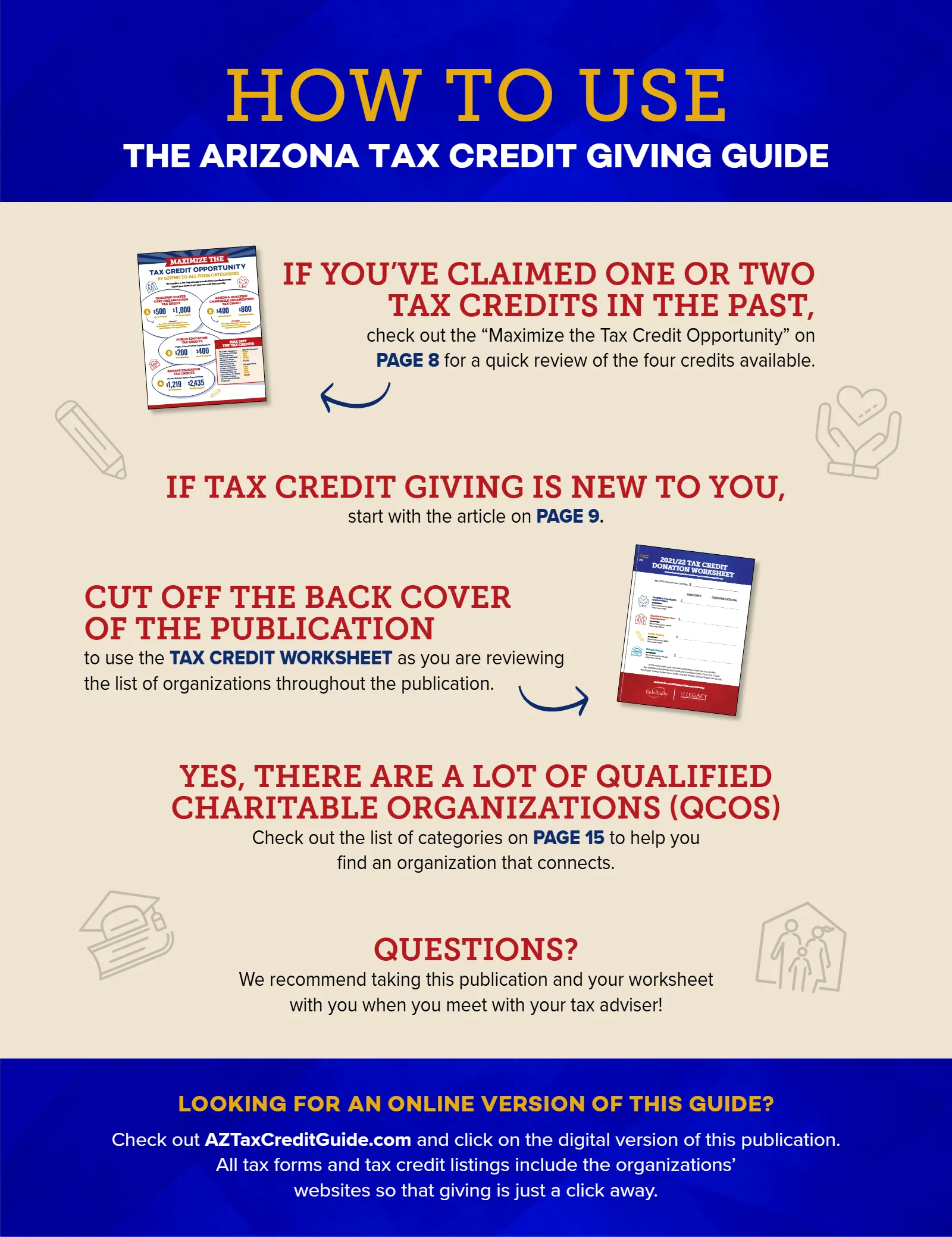 Arizona Tax Credit Guide 2021-22 — Maricopa County Edition, page 5