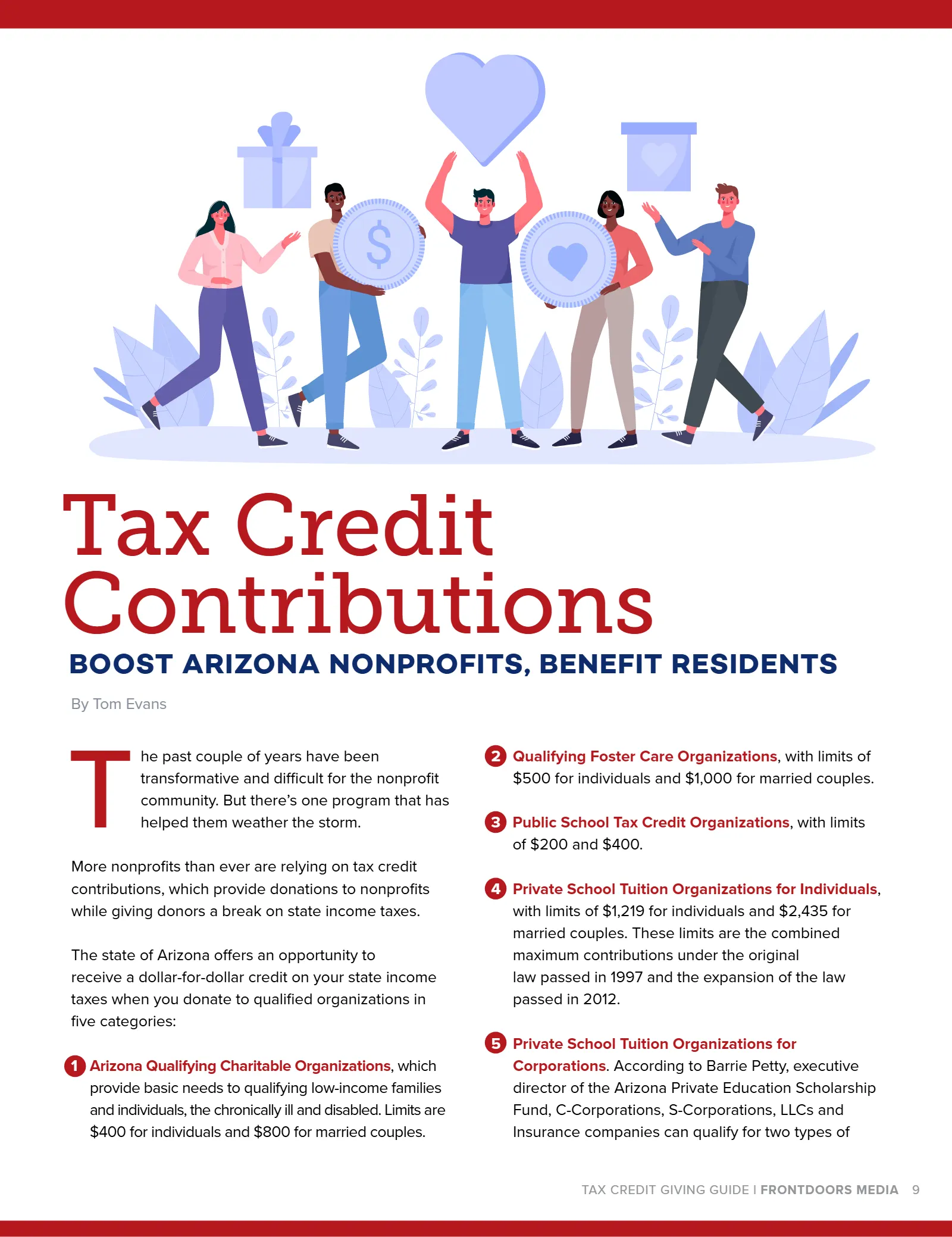 Arizona Tax Credit Guide 2021-22 — Maricopa County Edition, page 9