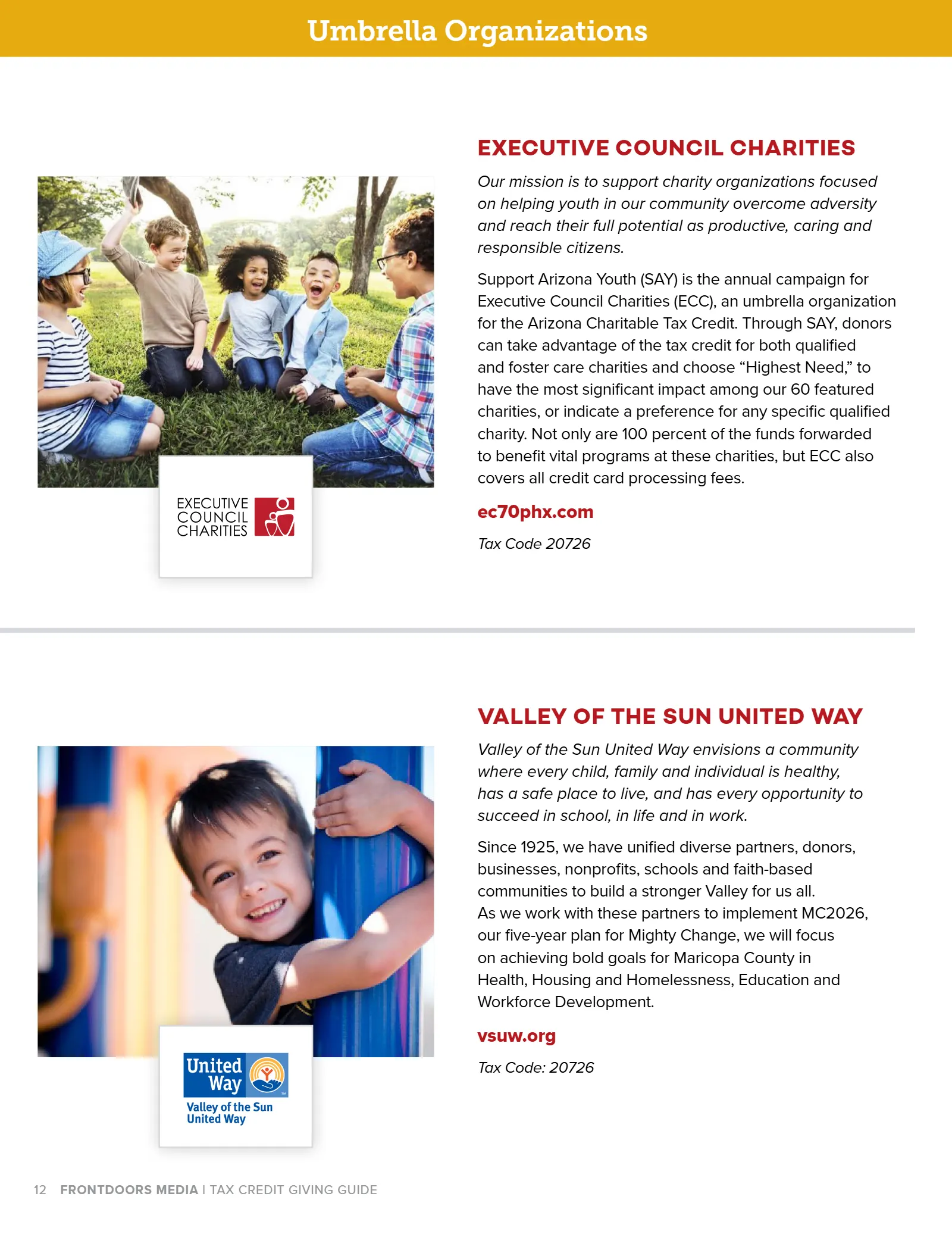Arizona Tax Credit Guide 2021-22 — Maricopa County Edition, page 12