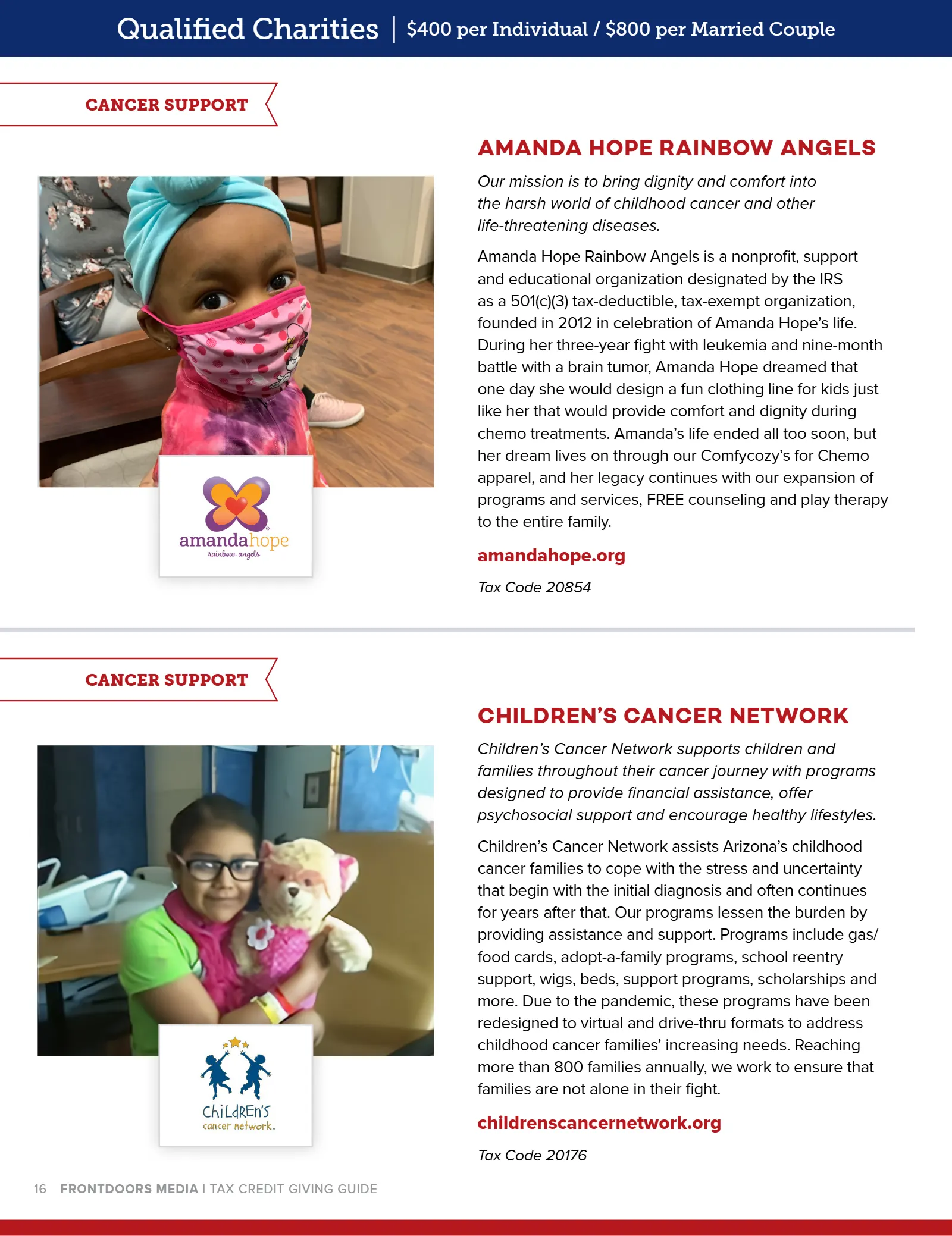 Arizona Tax Credit Guide 2021-22 — Maricopa County Edition, page 16