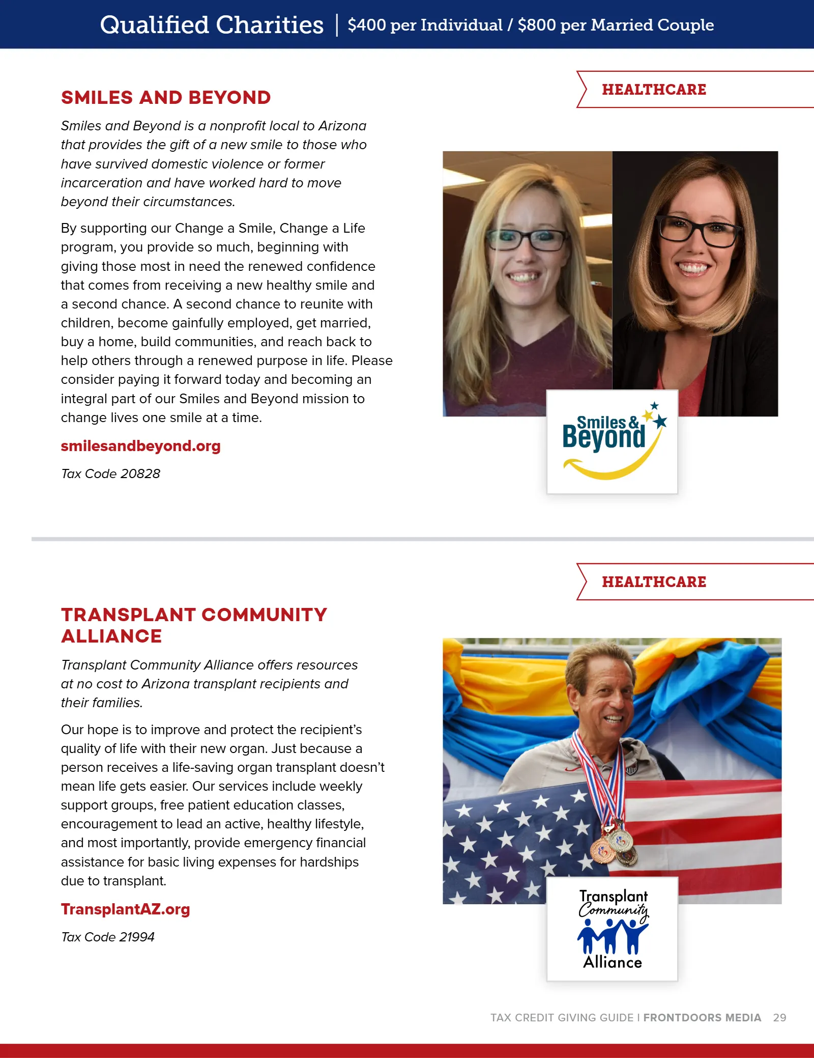 Arizona Tax Credit Guide 2021-22 — Maricopa County Edition, page 29