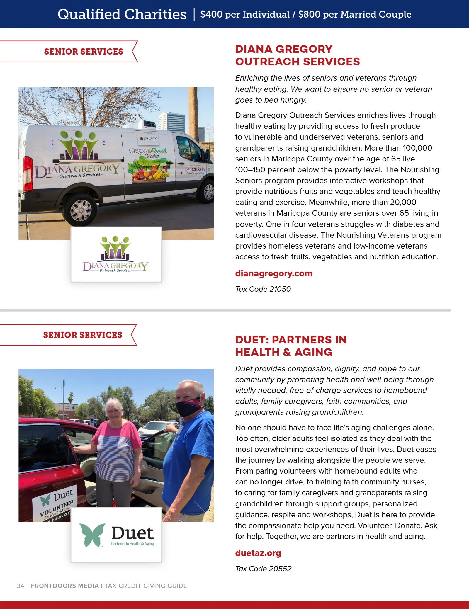 Arizona Tax Credit Guide 2021-22 — Maricopa County Edition, page 34
