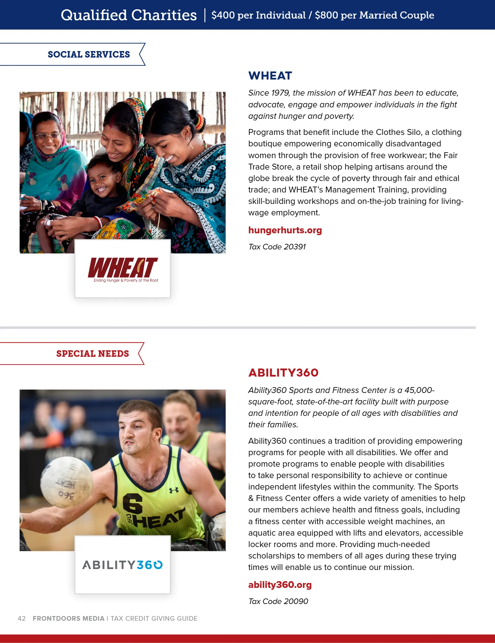 Arizona Tax Credit Guide 2021-22 — Maricopa County Edition, page 42