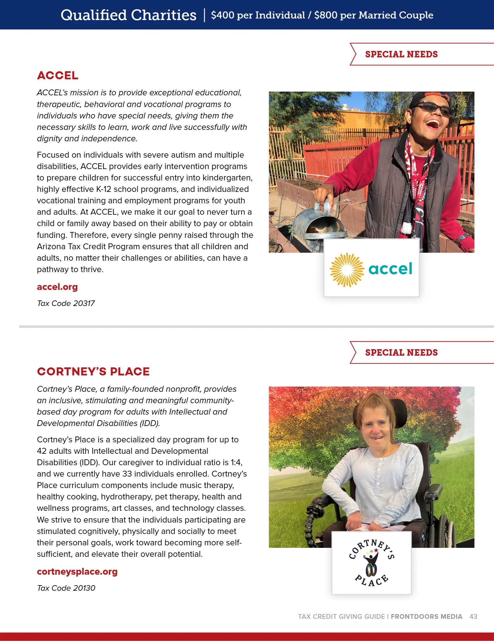 Arizona Tax Credit Guide 2021-22 — Maricopa County Edition, page 43