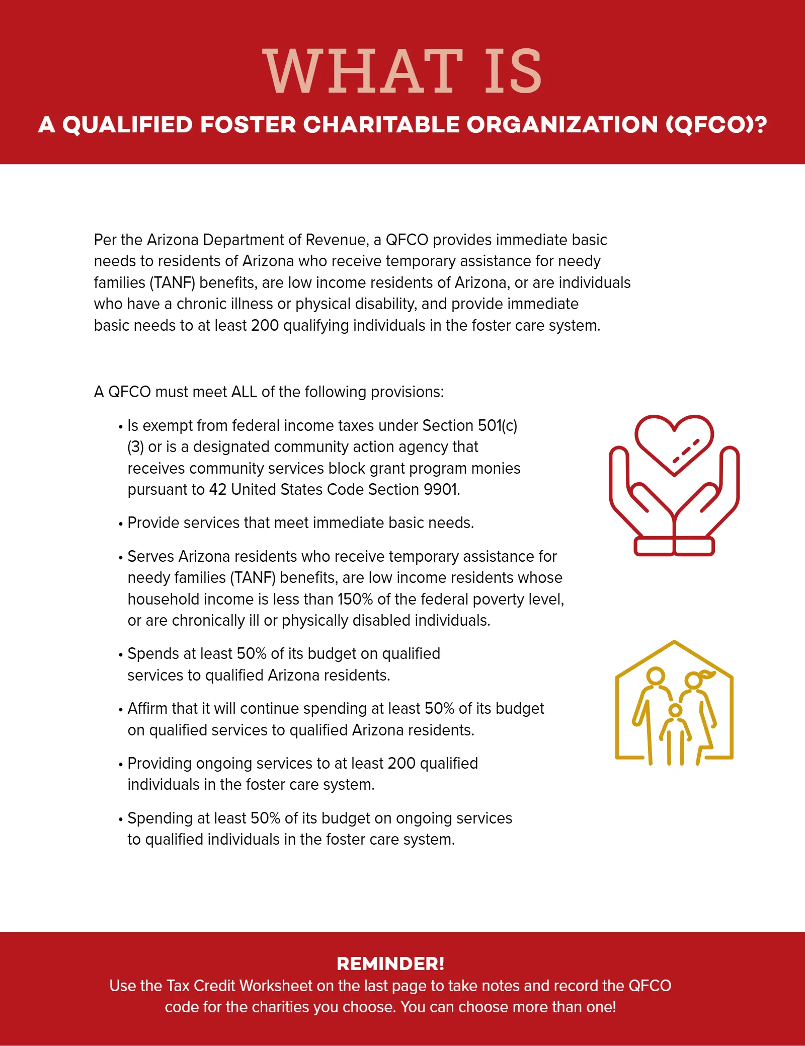 Arizona Tax Credit Guide 2021-22 — Maricopa County Edition, page 58