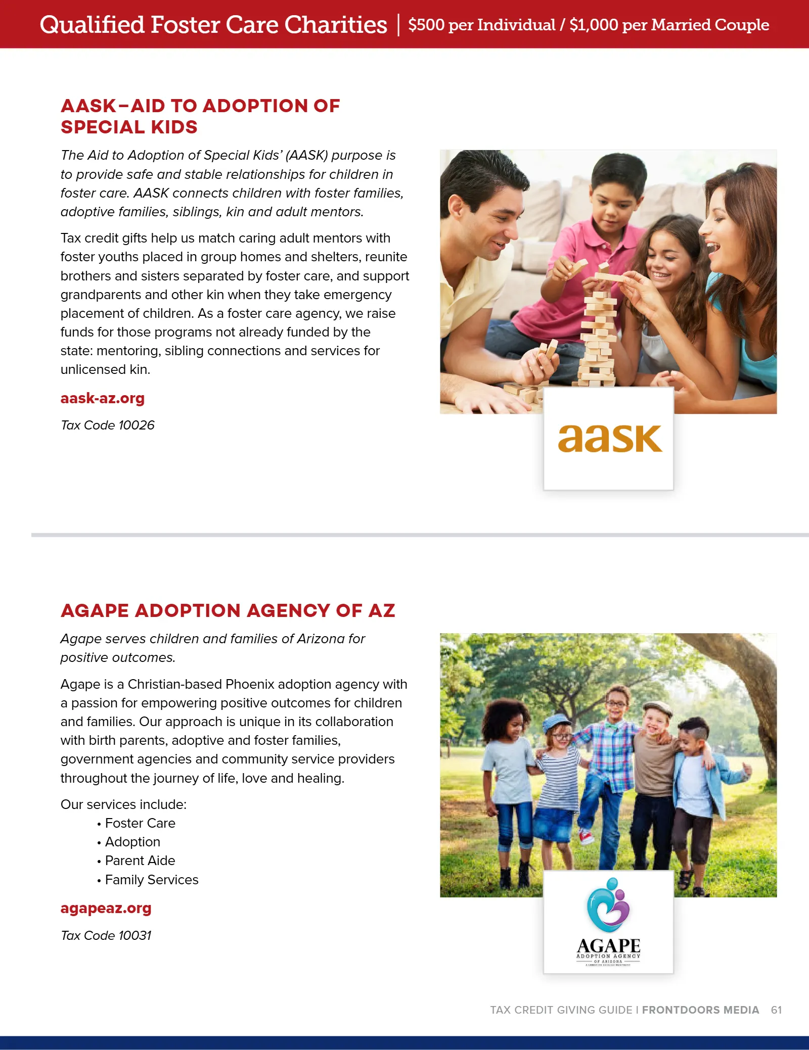 Arizona Tax Credit Guide 2021-22 — Maricopa County Edition, page 61