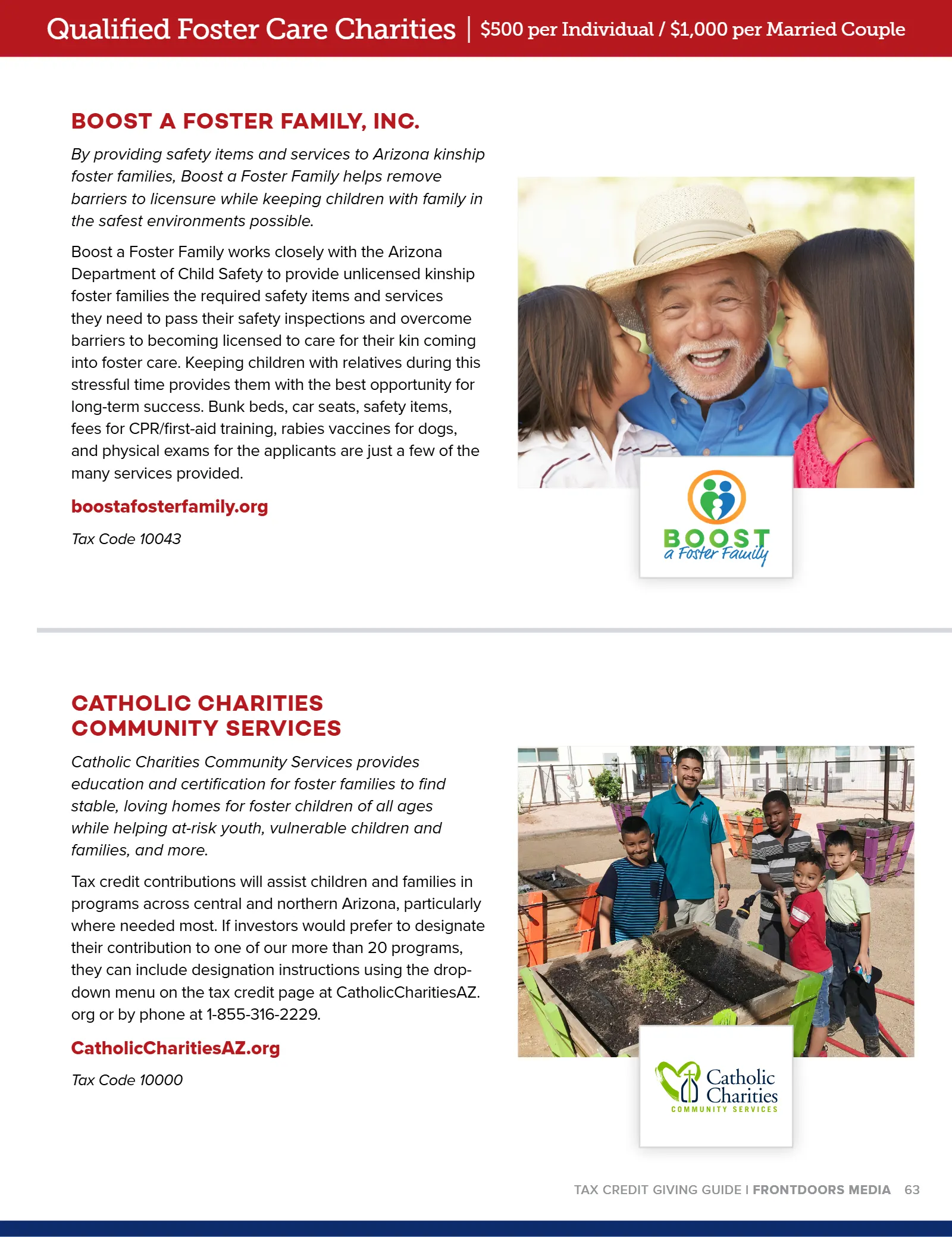 Arizona Tax Credit Guide 2021-22 — Maricopa County Edition, page 63