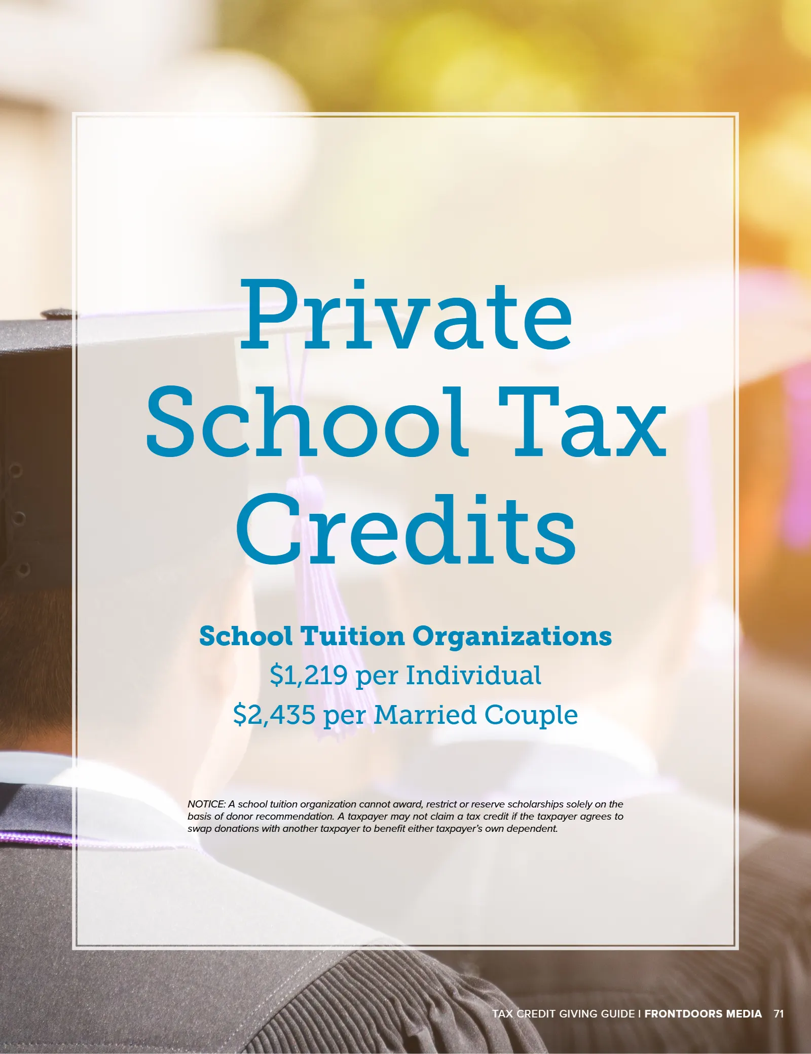 Arizona Tax Credit Guide 2021-22 — Maricopa County Edition, page 71