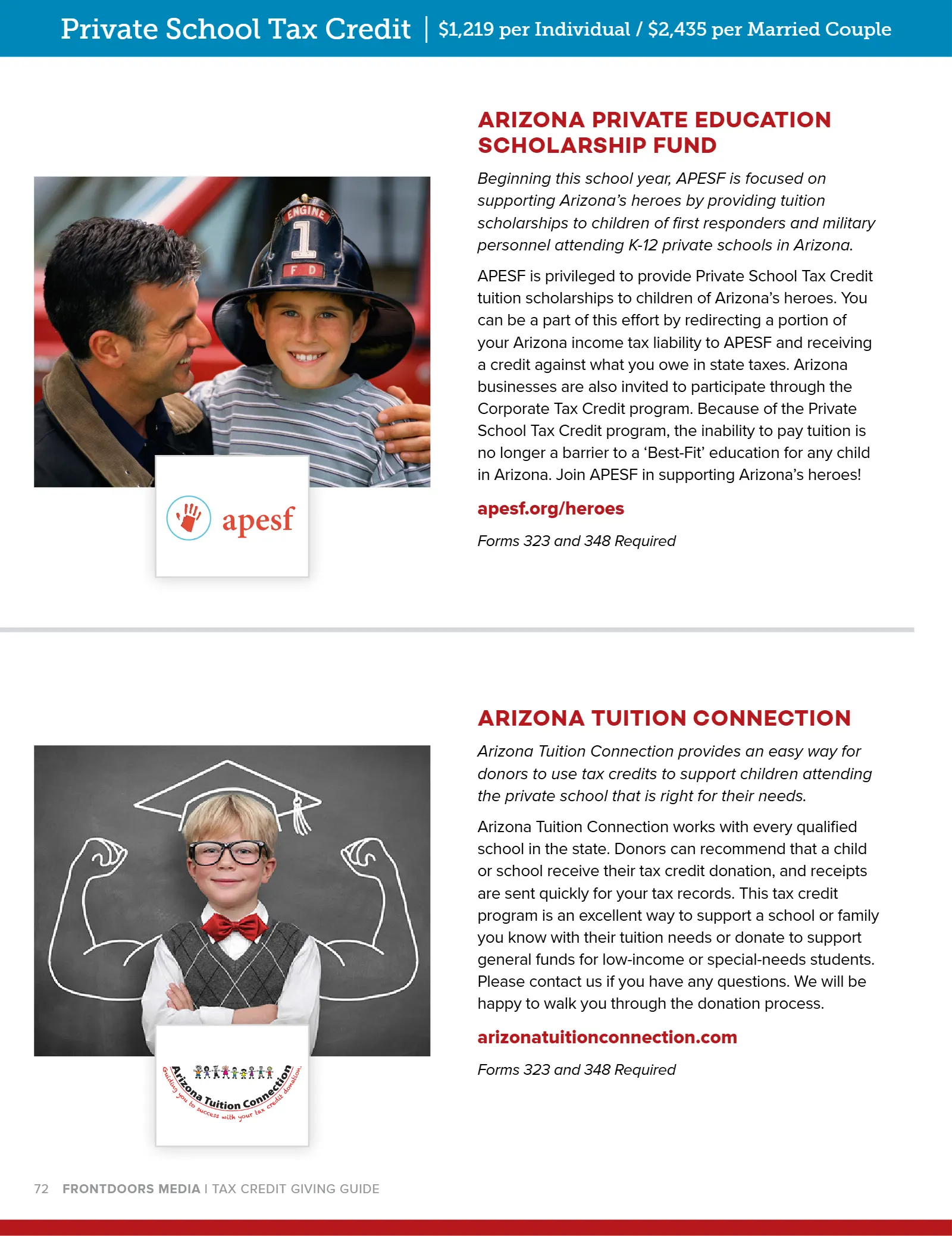 Arizona Tax Credit Guide 2021-22 — Maricopa County Edition, page 72