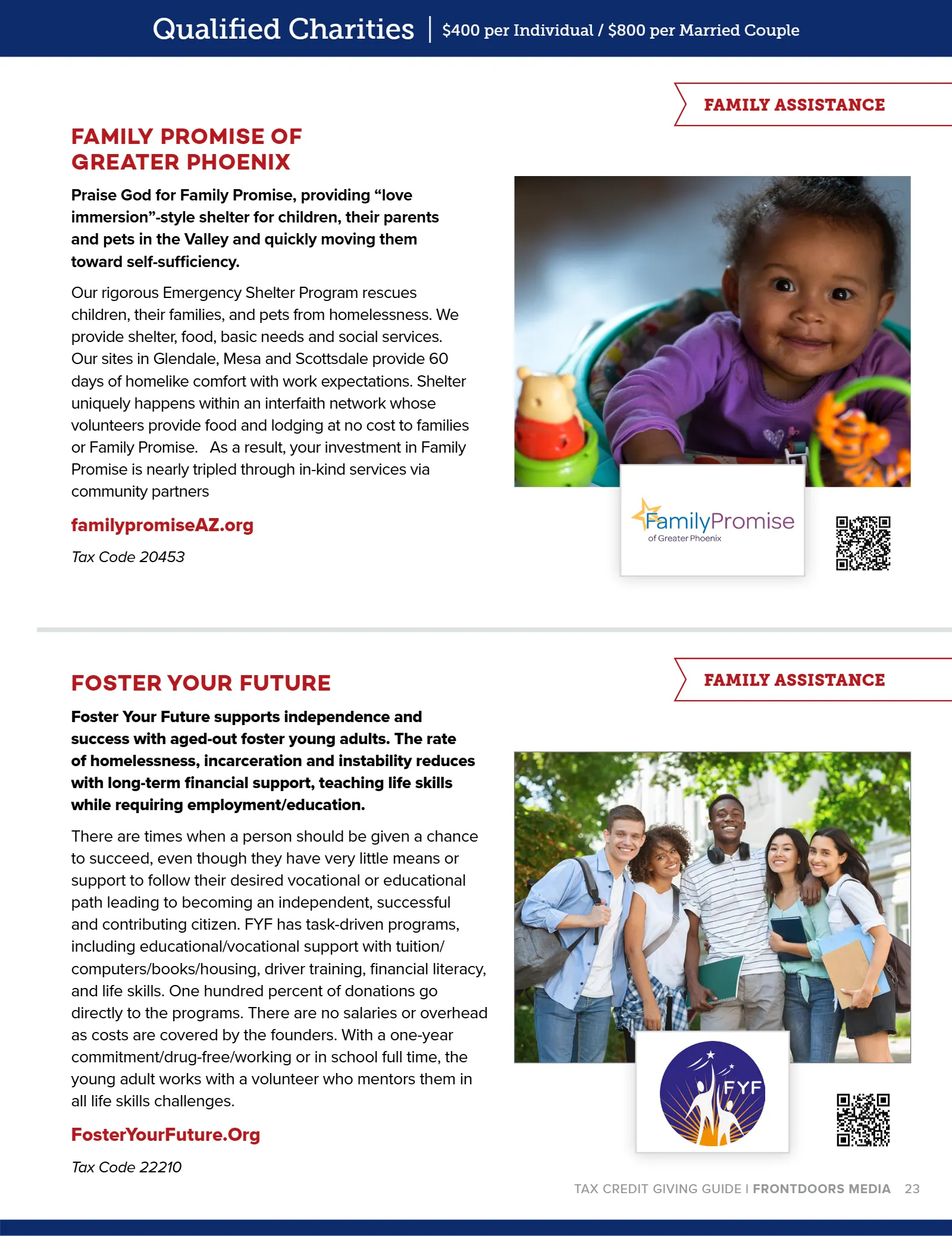 Arizona Tax Credit Guide 2022-23 — Maricopa County Edition, page 23