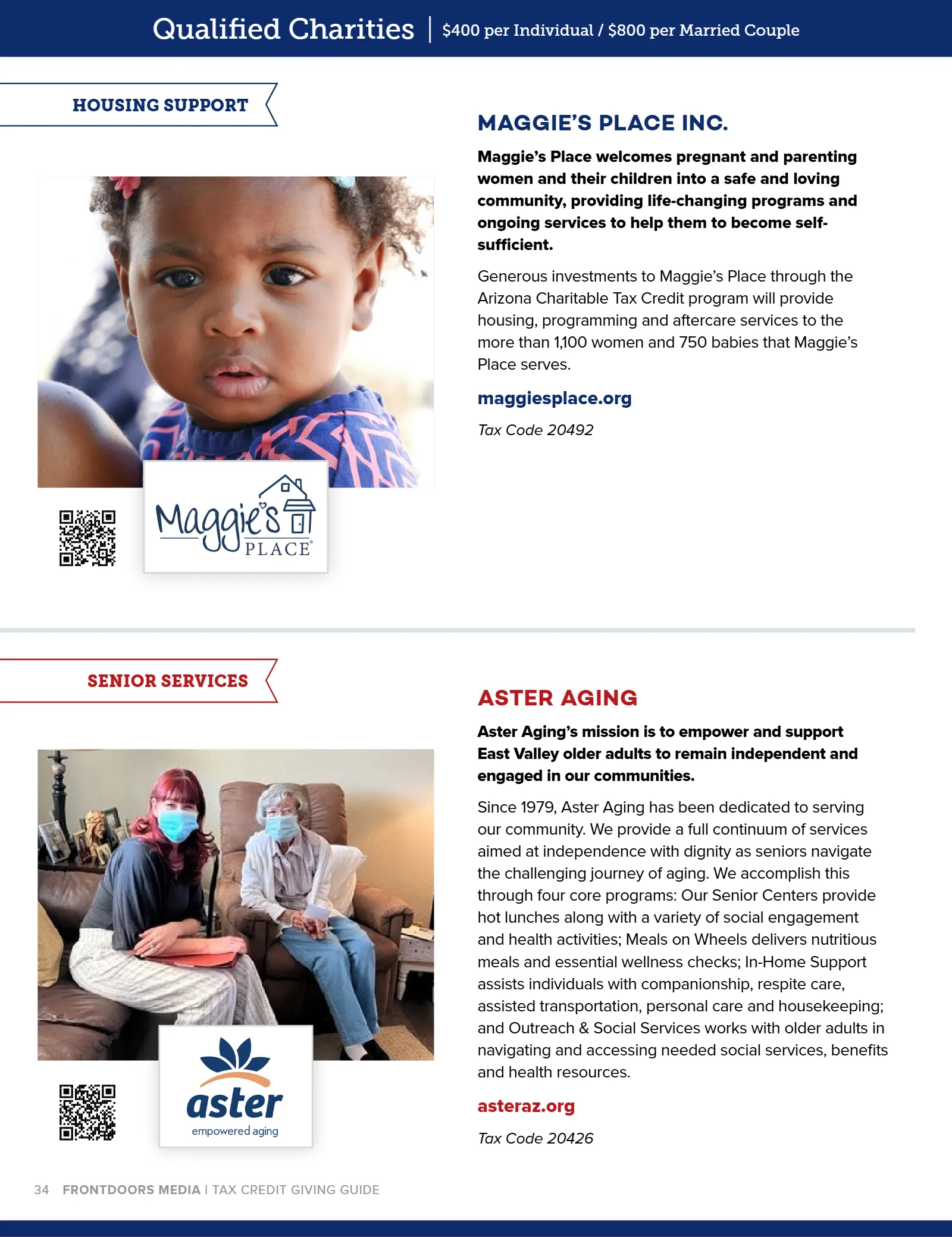 Arizona Tax Credit Guide 2022-23 — Maricopa County Edition, page 34