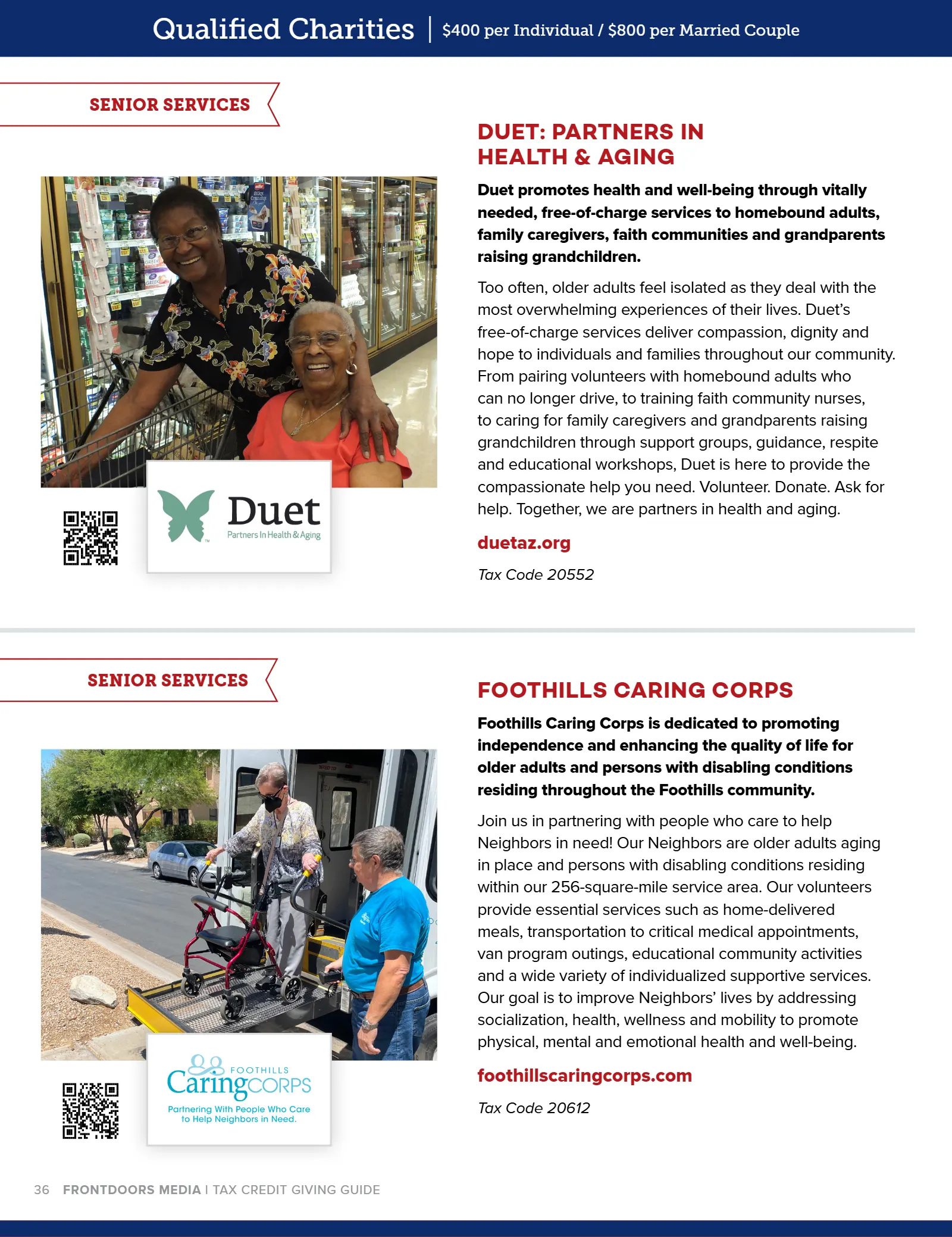 Arizona Tax Credit Guide 2022-23 — Maricopa County Edition, page 36