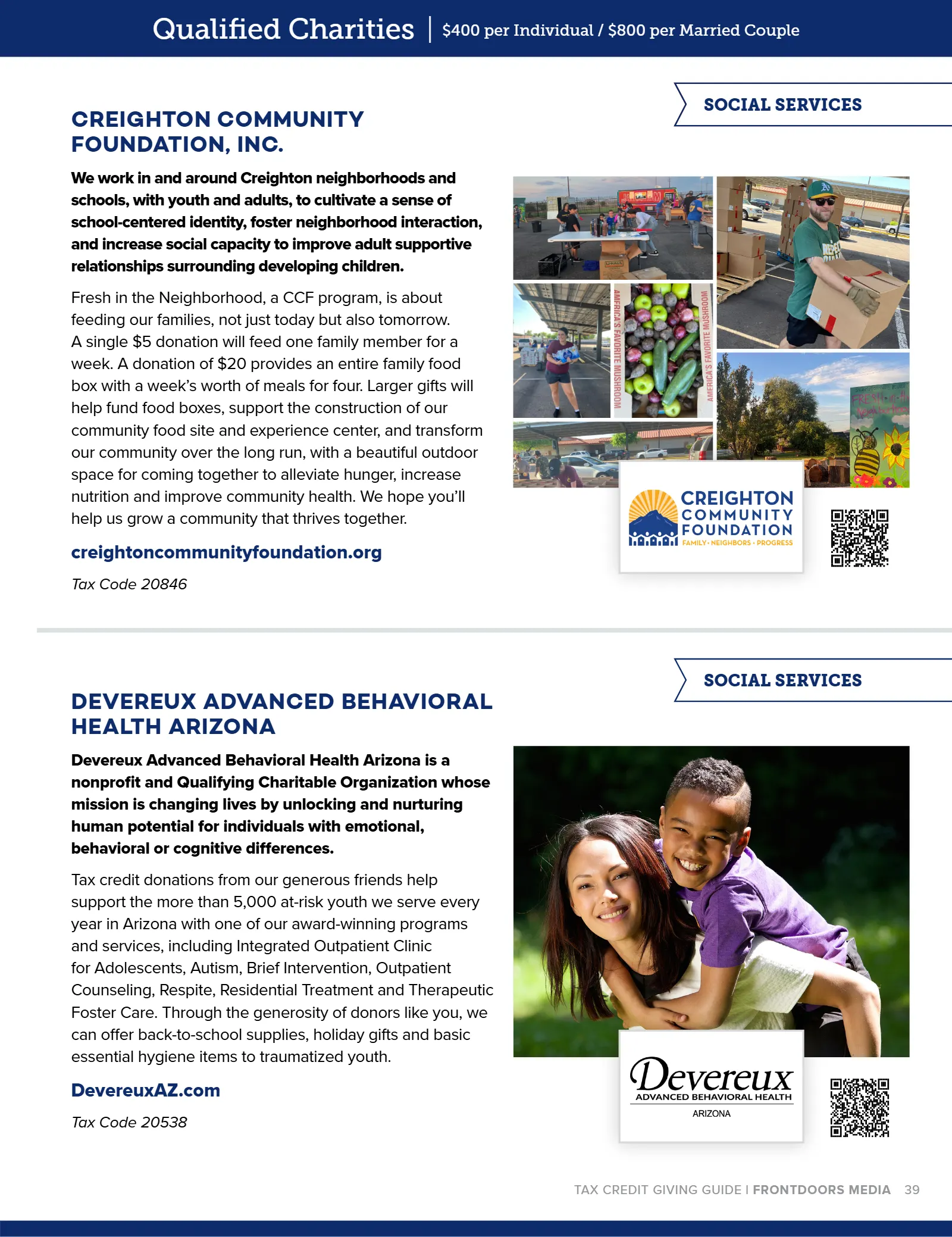 Arizona Tax Credit Guide 2022-23 — Maricopa County Edition, page 39
