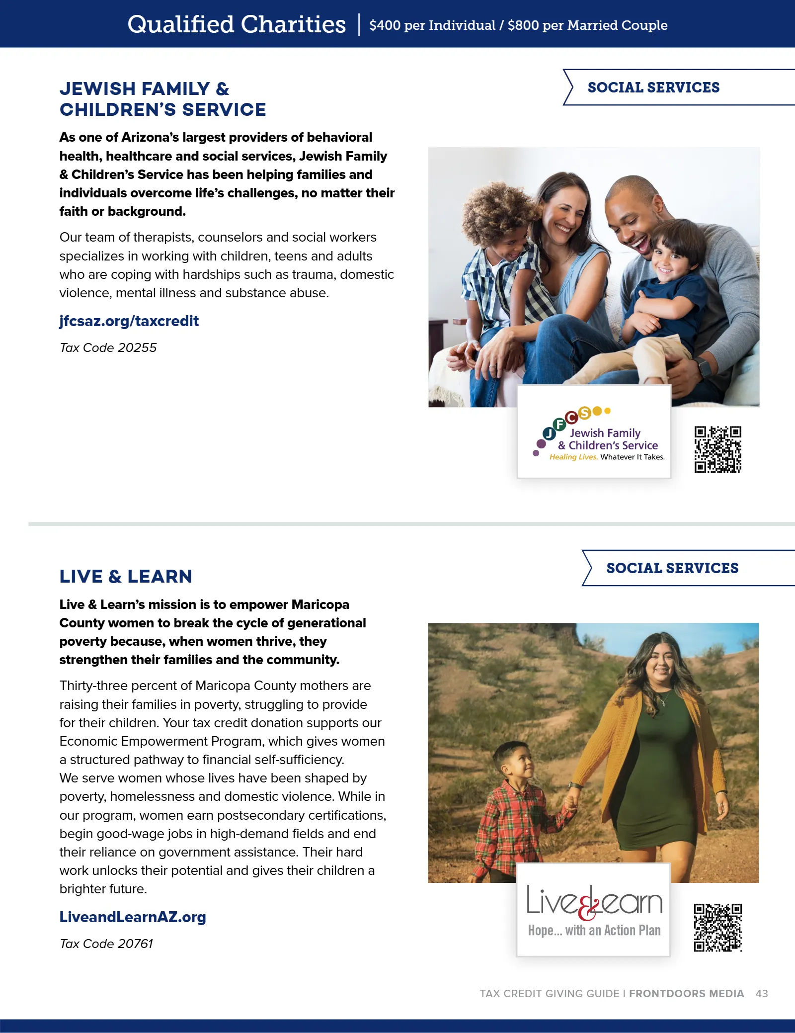 Arizona Tax Credit Guide 2022-23 — Maricopa County Edition, page 43