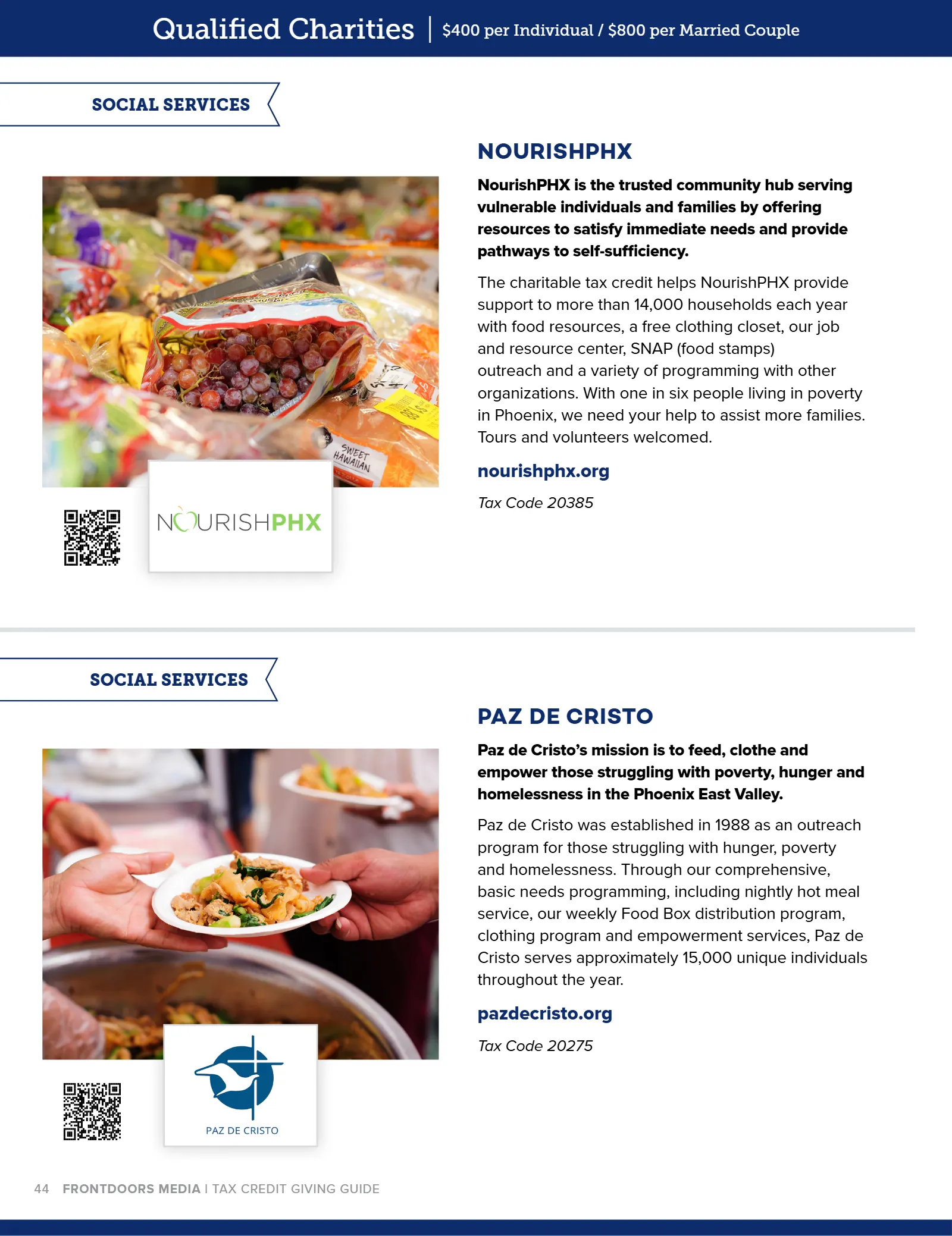Arizona Tax Credit Guide 2022-23 — Maricopa County Edition, page 44