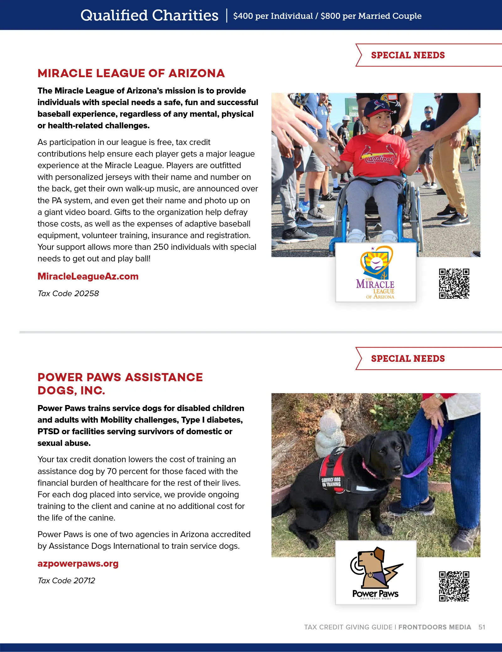 Arizona Tax Credit Guide 2022-23 — Maricopa County Edition, page 51