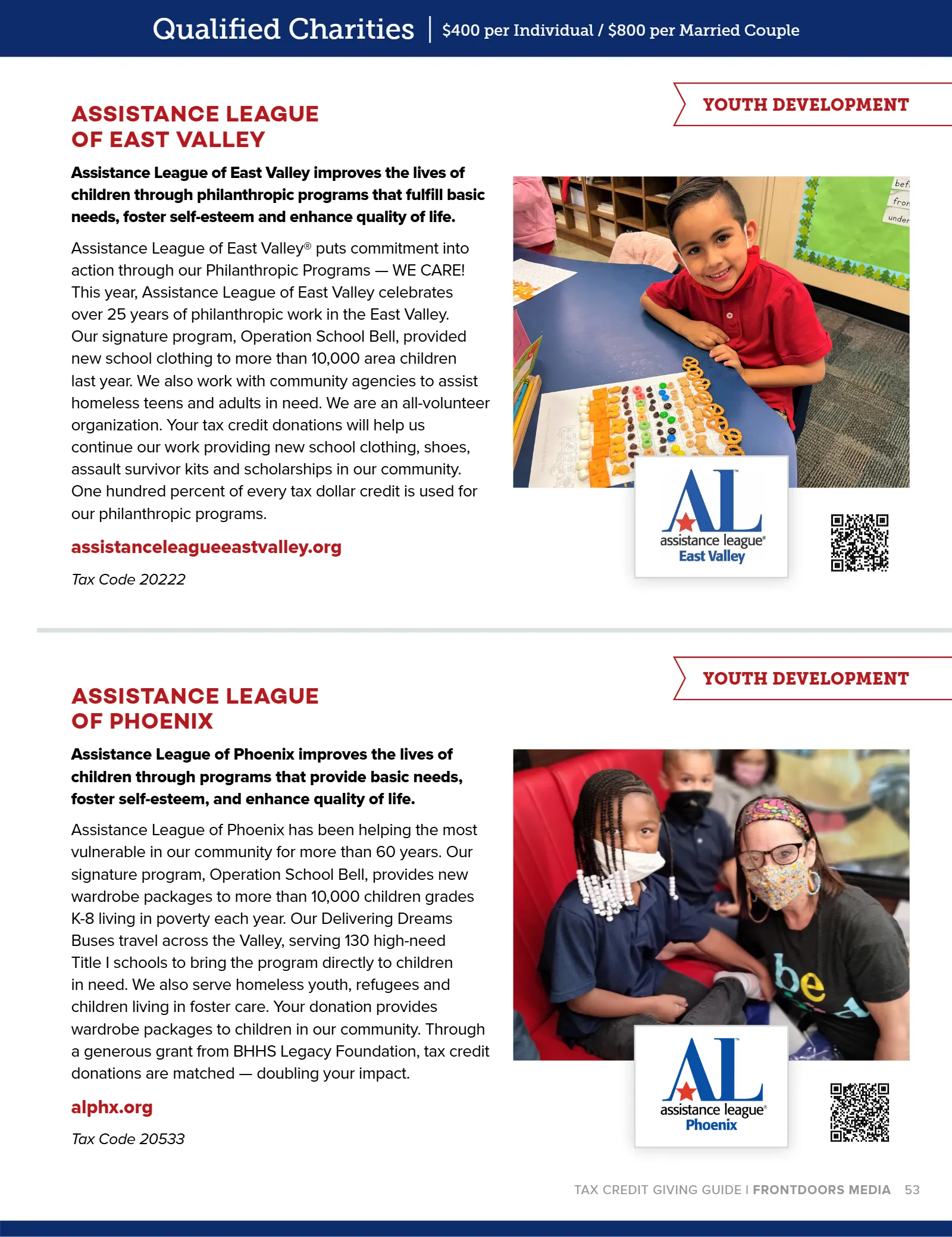 Arizona Tax Credit Guide 2022-23 — Maricopa County Edition, page 53