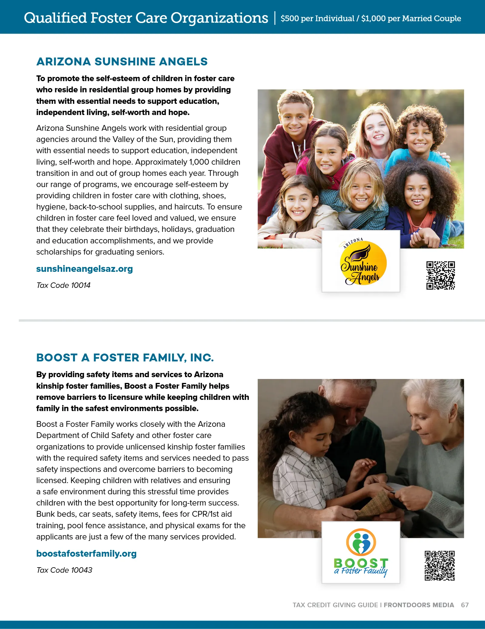 Arizona Tax Credit Guide 2022-23 — Maricopa County Edition, page 67