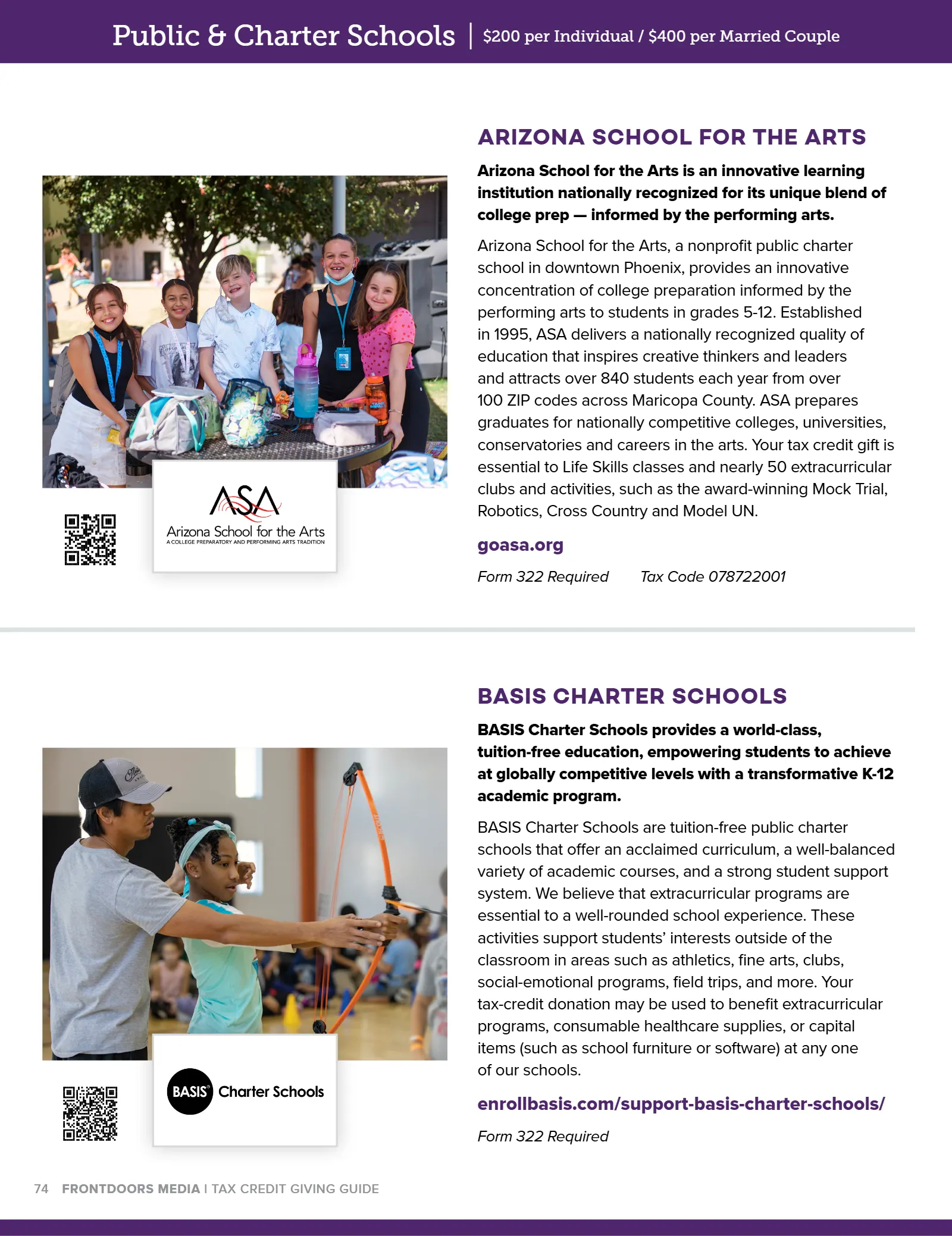 Arizona Tax Credit Guide 2022-23 — Maricopa County Edition, page 74