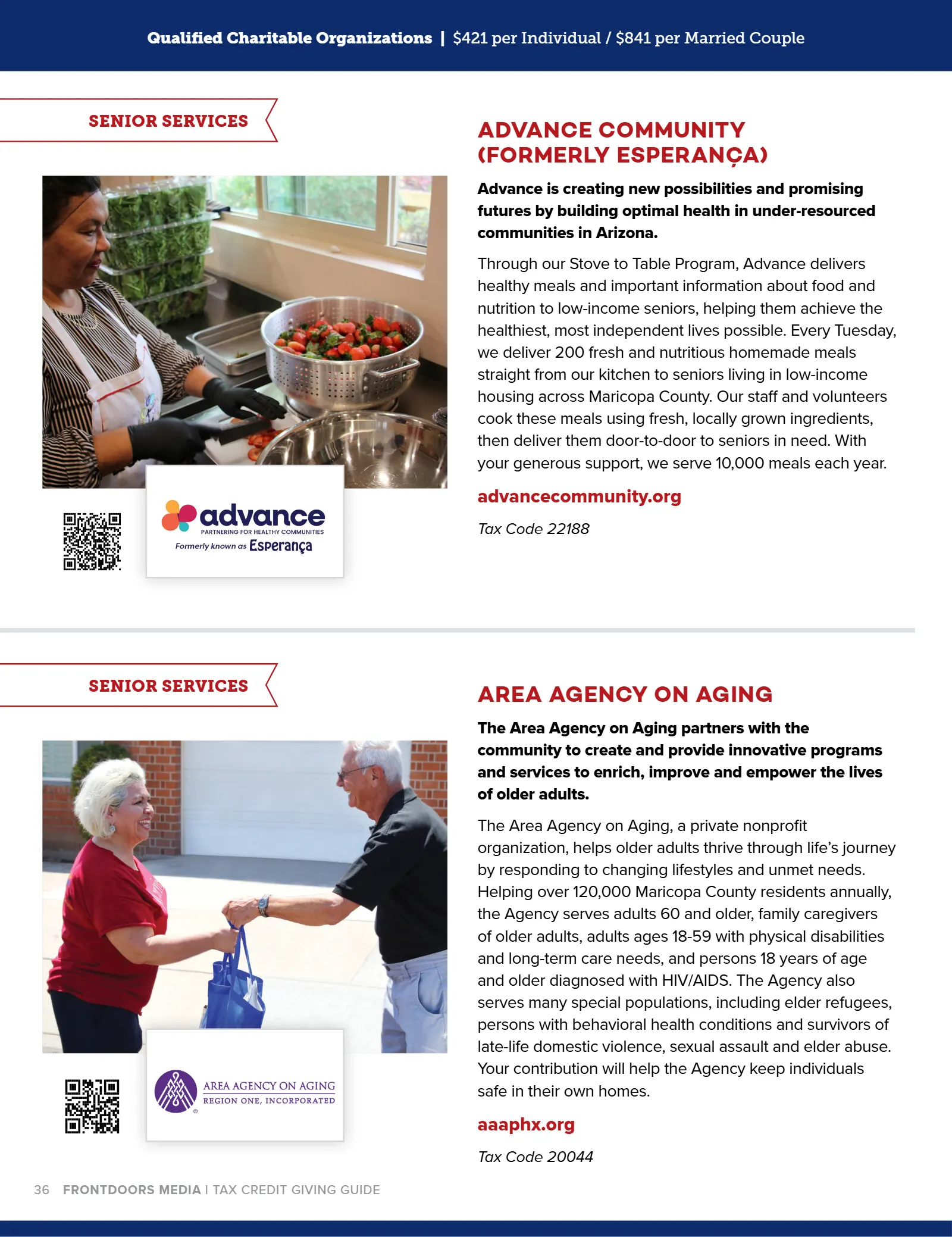 Arizona Tax Credit Guide 2023-24 — Maricopa County Edition, page 38
