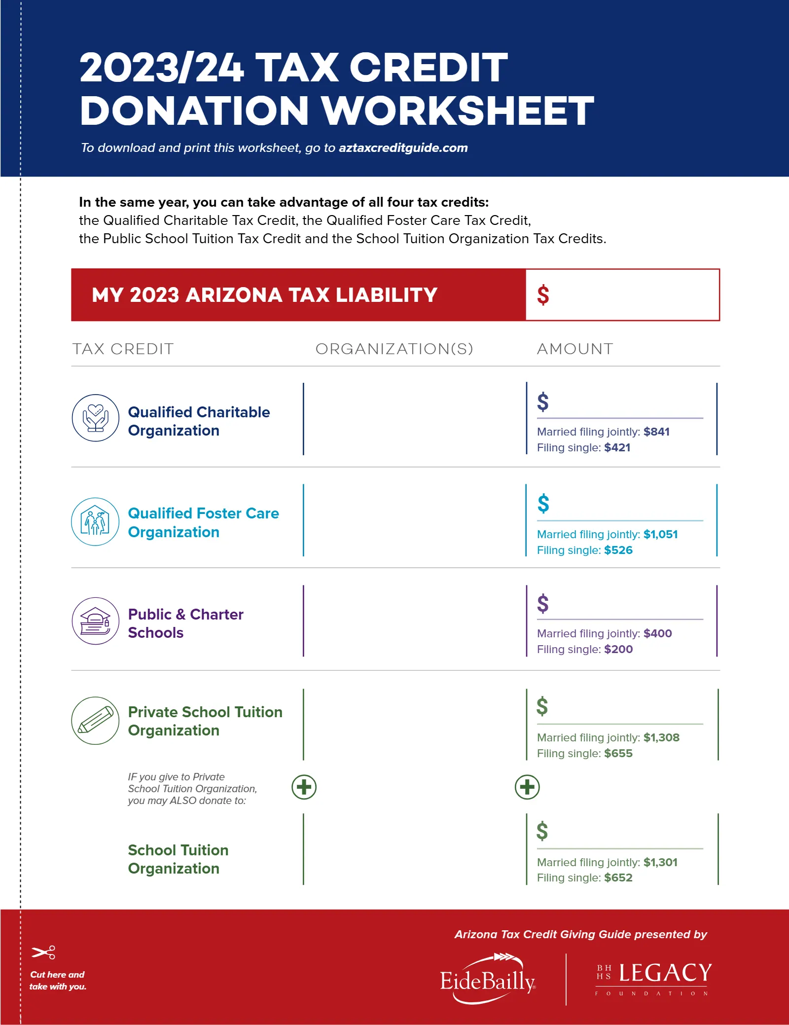 Arizona Tax Credit Guide 2023-24 — Maricopa County Edition, page 83