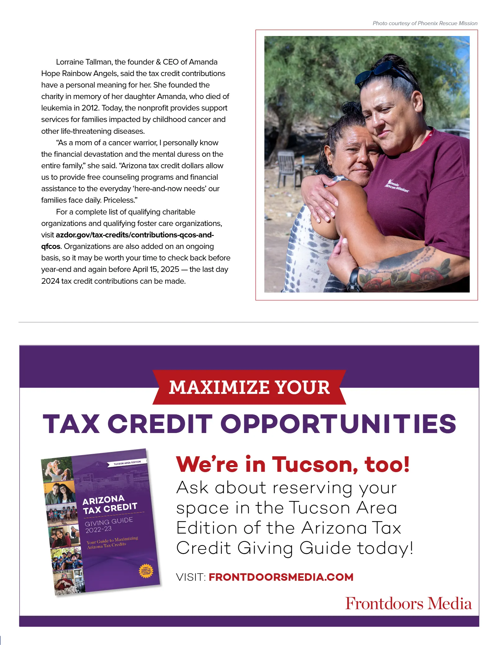 Arizona Tax Credit Guide 2024-25 — Maricopa County Edition, page 13