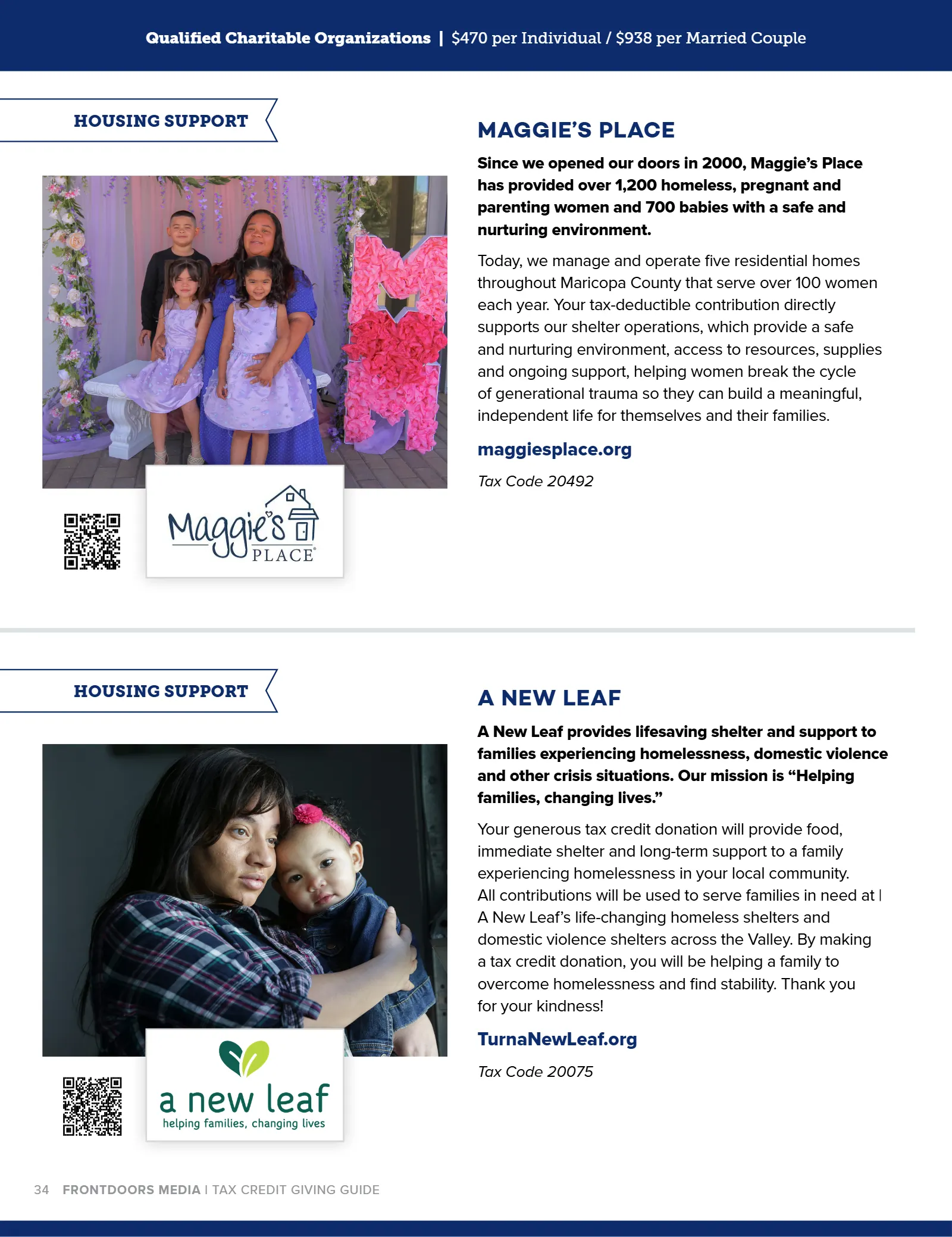 Arizona Tax Credit Guide 2024-25 — Maricopa County Edition, page 36