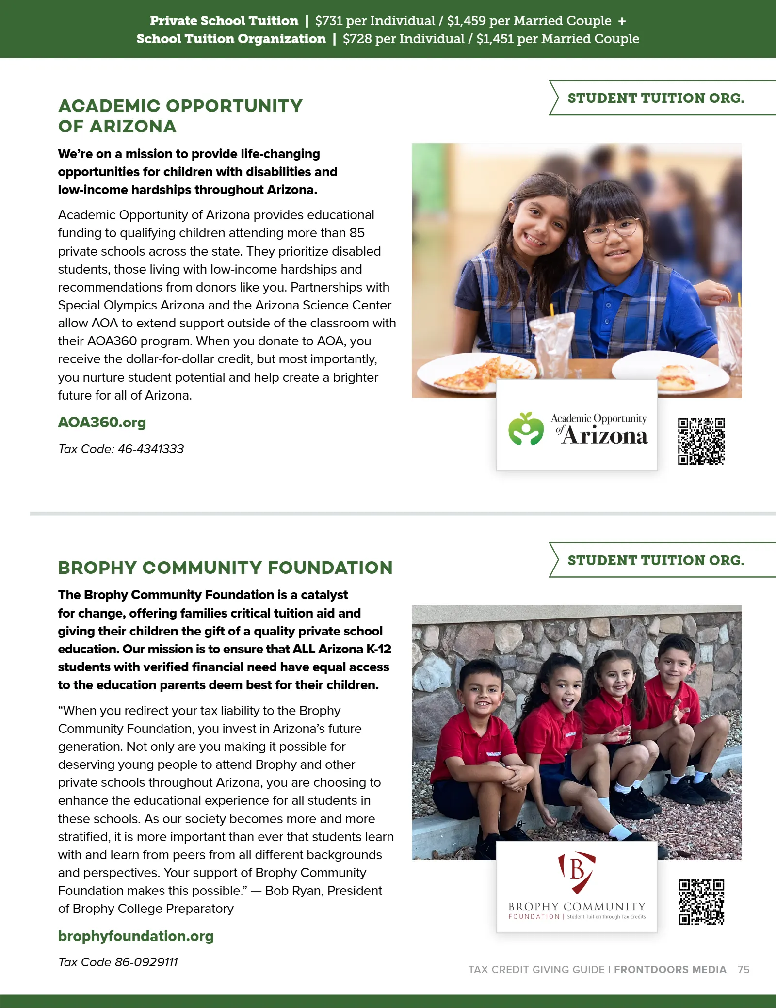 Arizona Tax Credit Guide 2024-25 — Maricopa County Edition, page 77