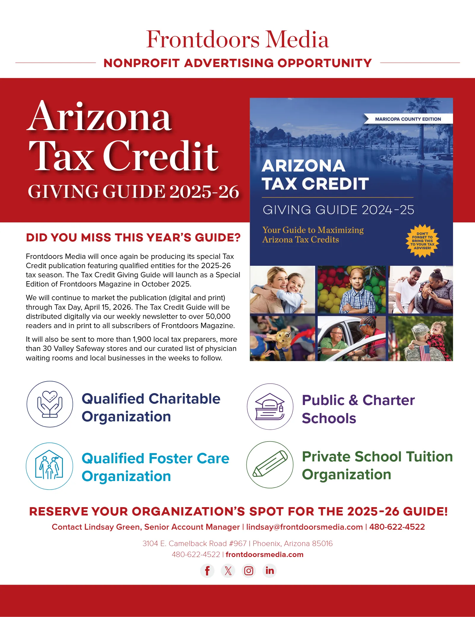Arizona Tax Credit Guide 2024-25 — Maricopa County Edition, page 83