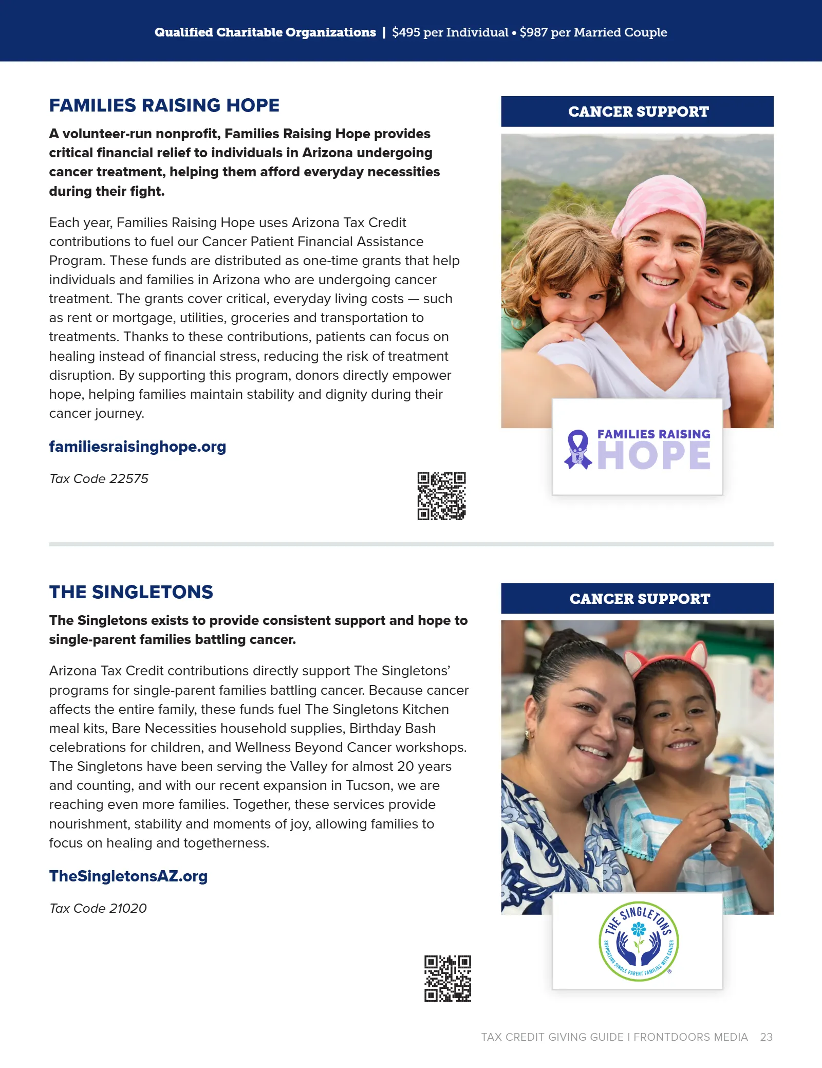 Arizona Tax Credit Guide 2025-26 — Maricopa County Edition, page 23