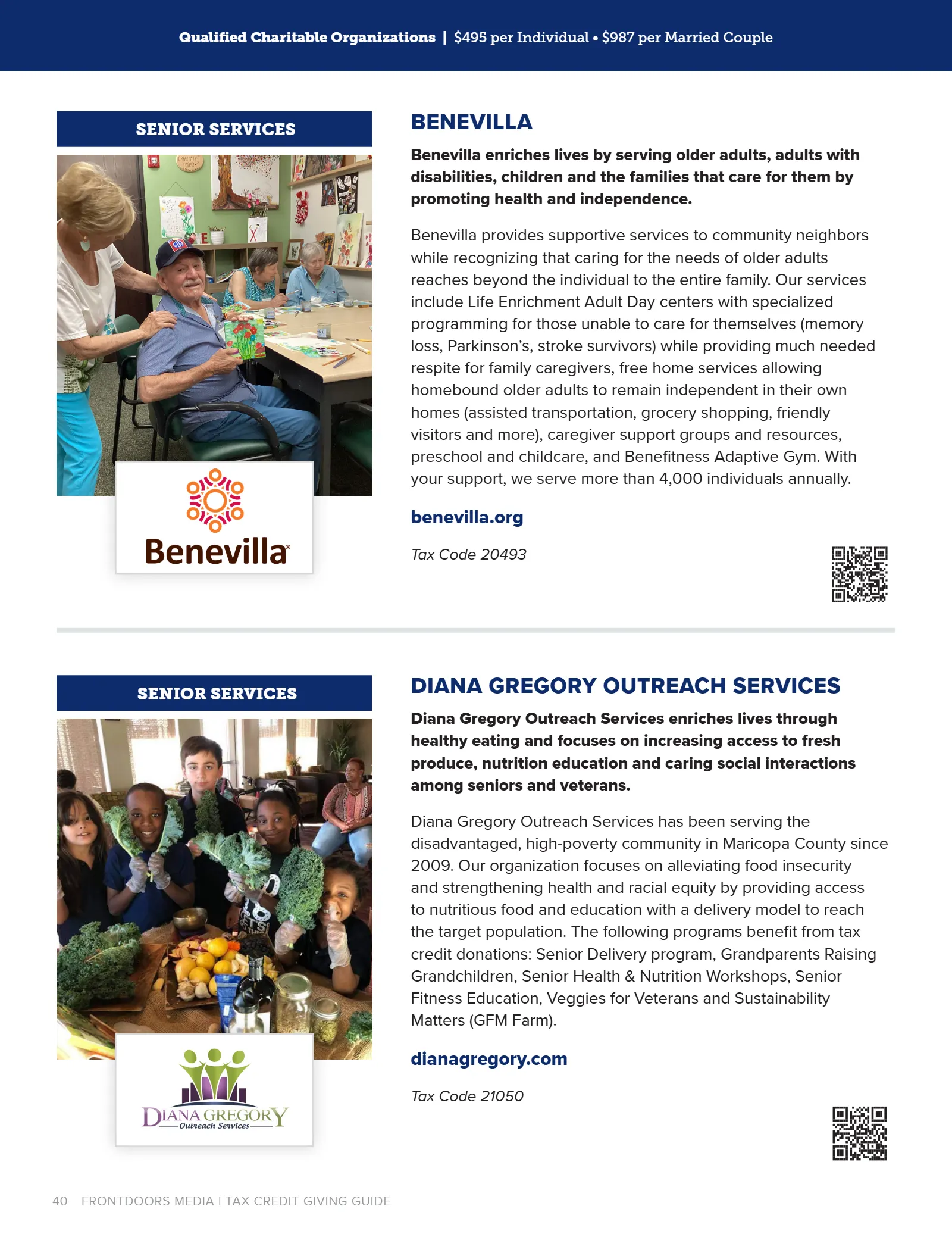 Arizona Tax Credit Guide 2025-26 — Maricopa County Edition, page 40