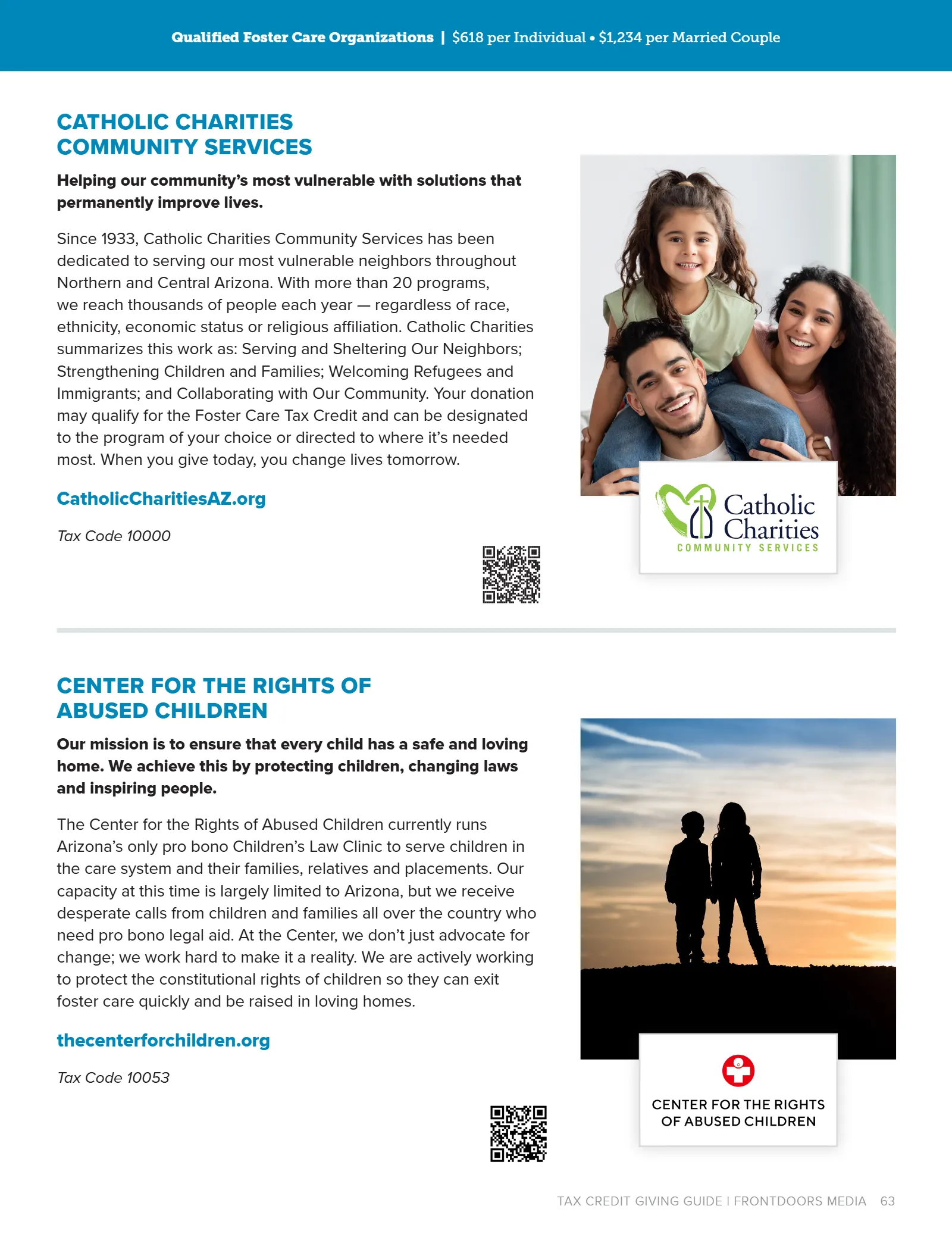 Arizona Tax Credit Guide 2025-26 — Maricopa County Edition, page 63