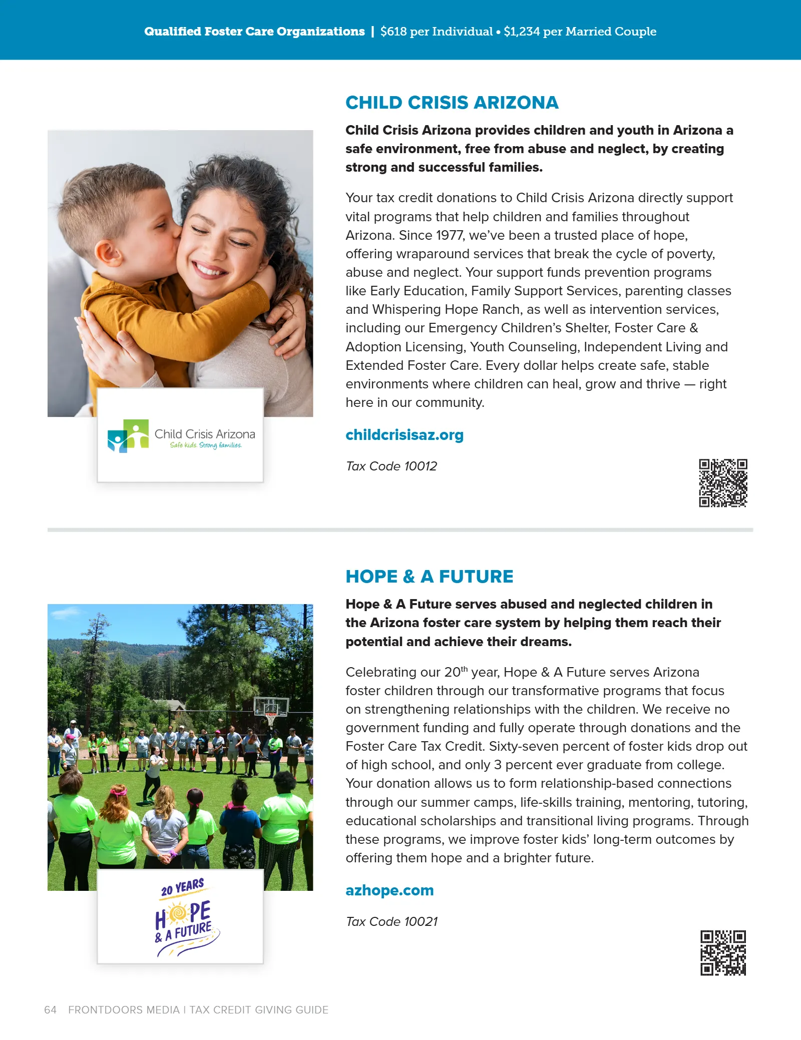Arizona Tax Credit Guide 2025-26 — Maricopa County Edition, page 64