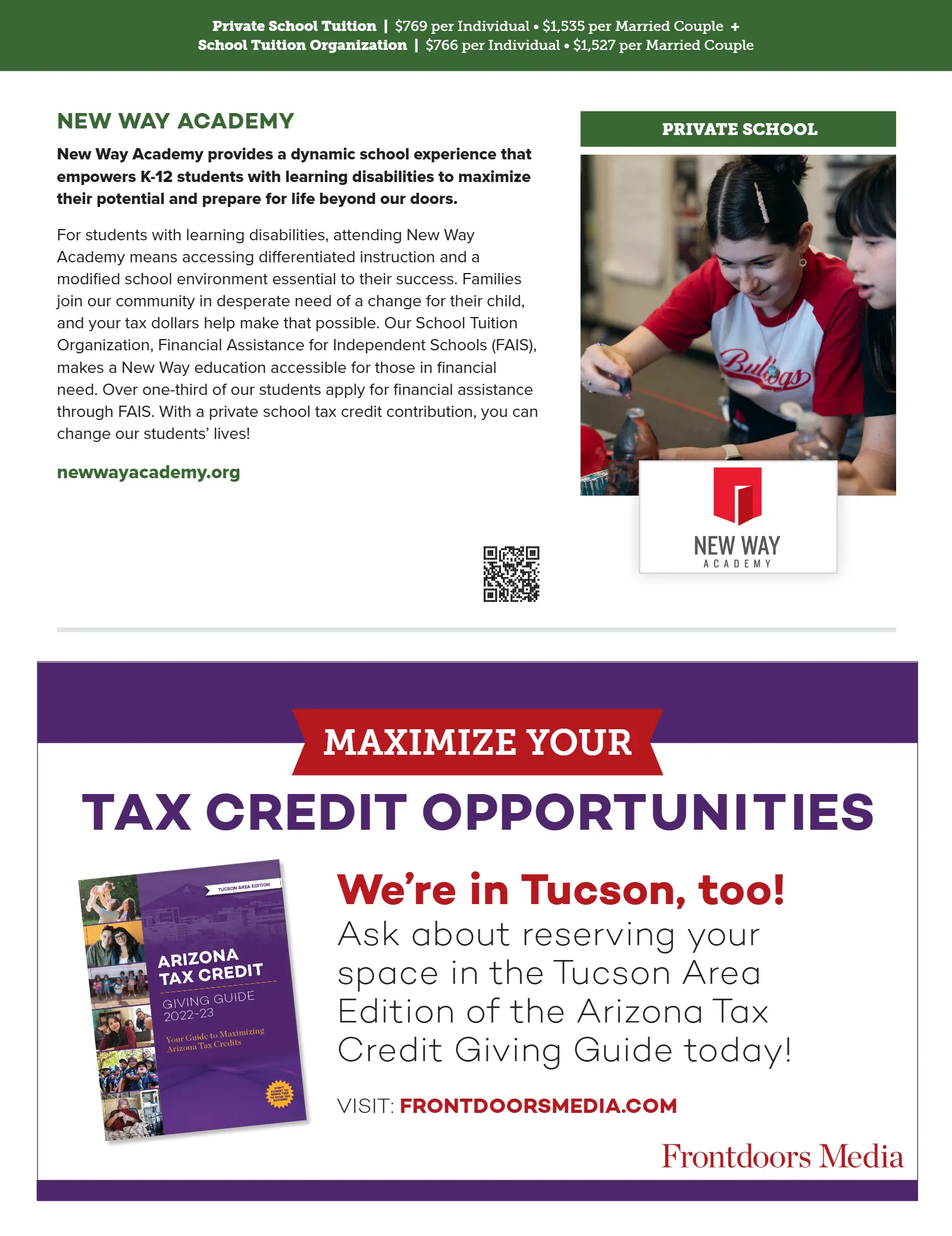 Arizona Tax Credit Guide 2025-26 — Maricopa County Edition, page 75