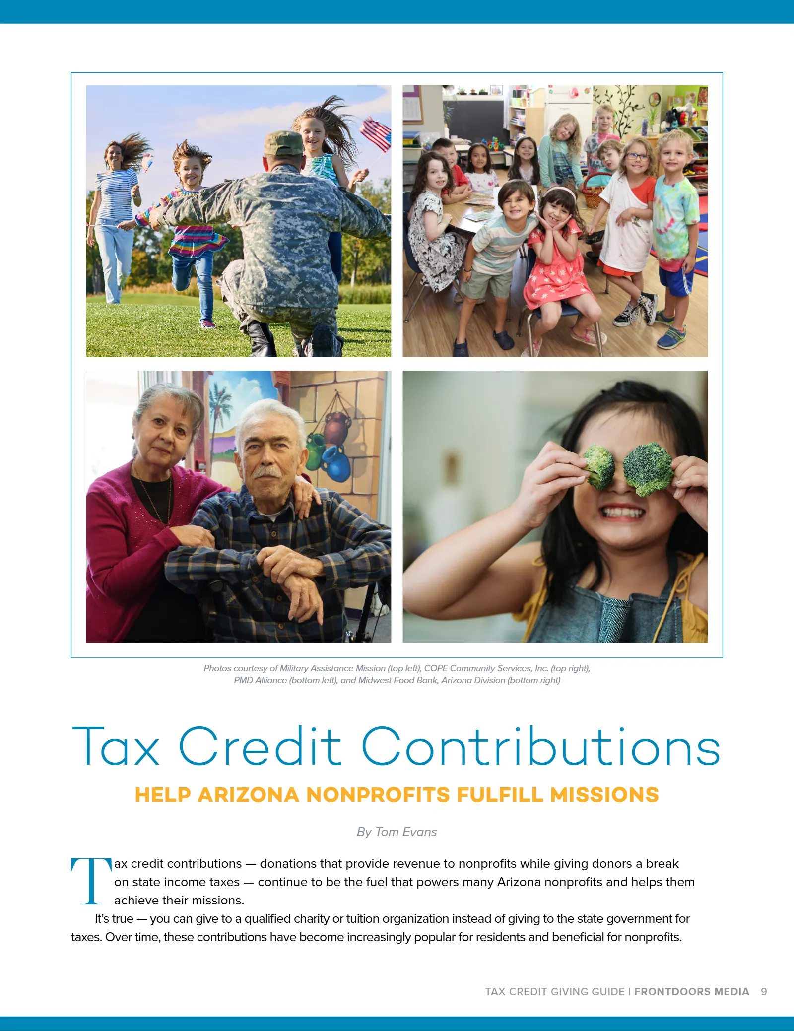 Arizona Tax Credit Guide 2023-24 — Tucson Area Edition, page 9