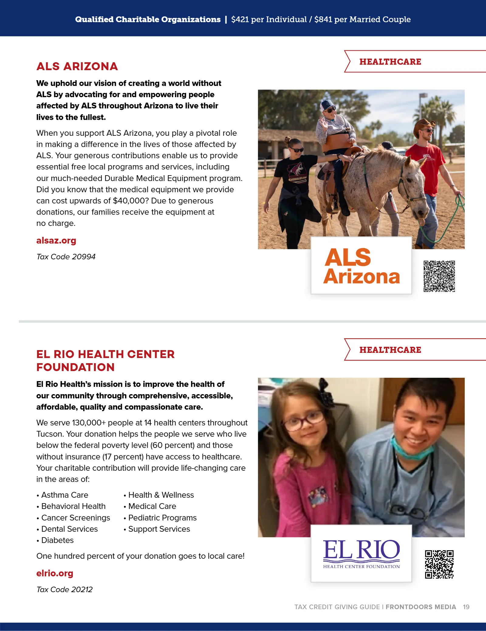 Arizona Tax Credit Guide 2023-24 — Tucson Area Edition, page 19