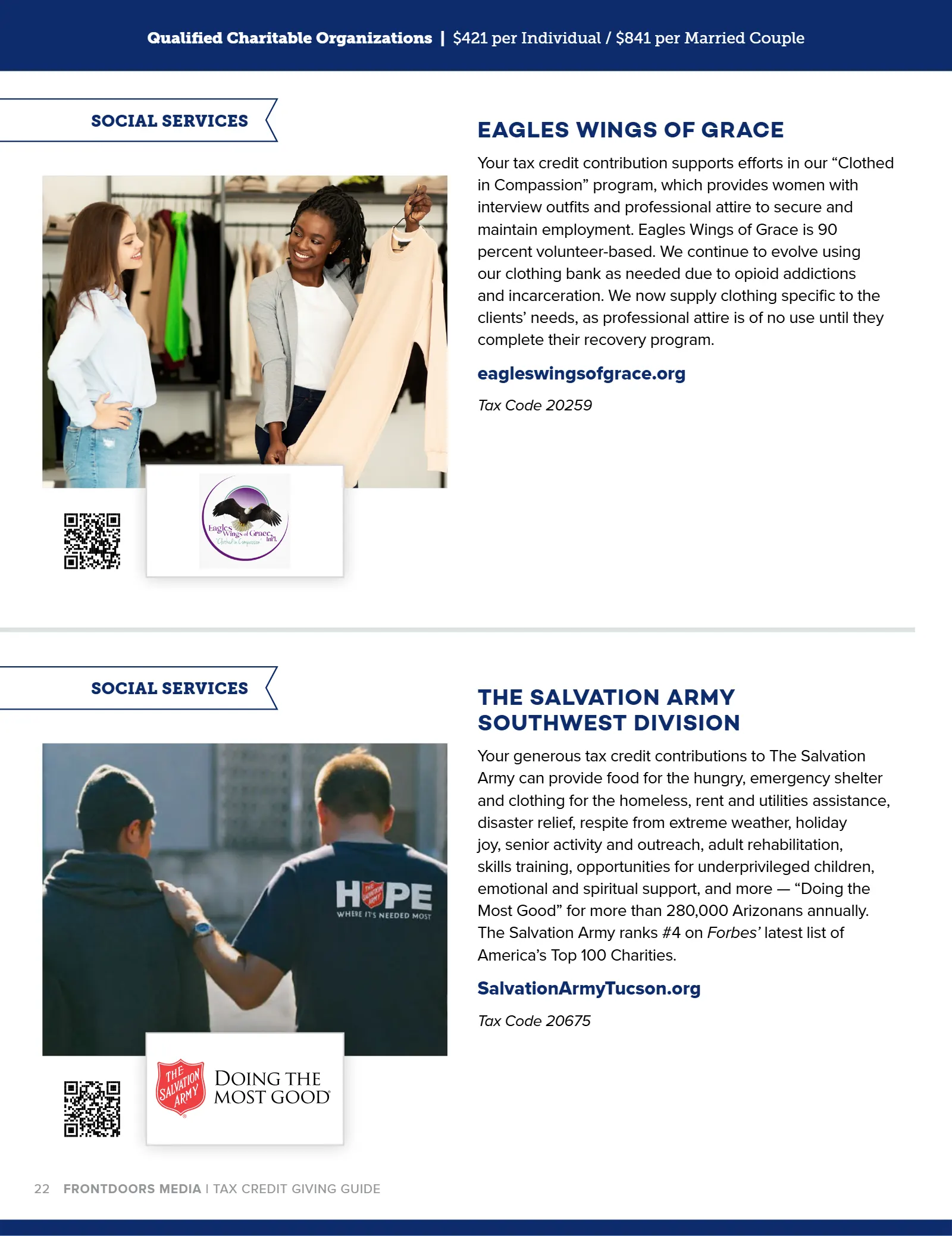 Arizona Tax Credit Guide 2023-24 — Tucson Area Edition, page 22