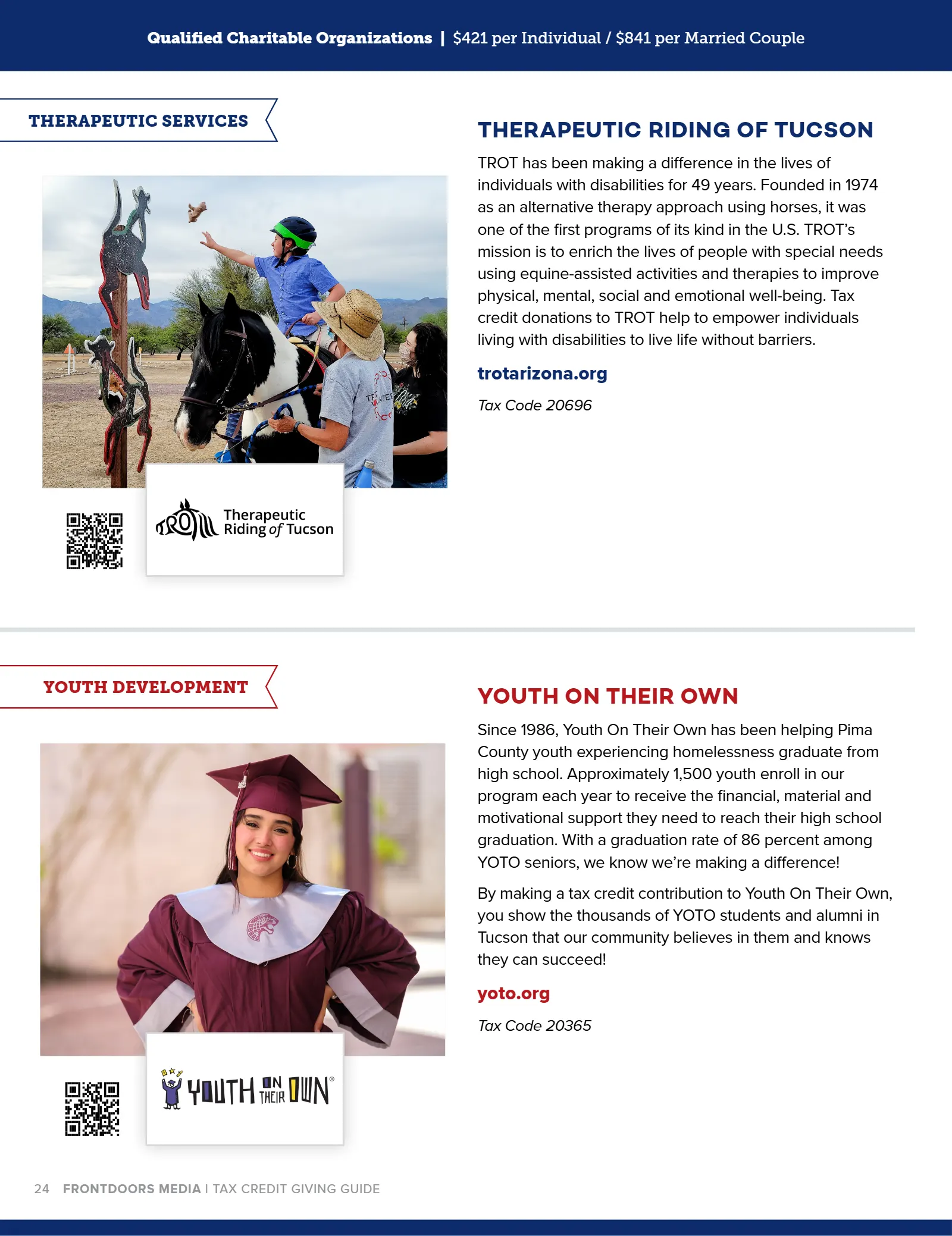 Arizona Tax Credit Guide 2023-24 — Tucson Area Edition, page 24