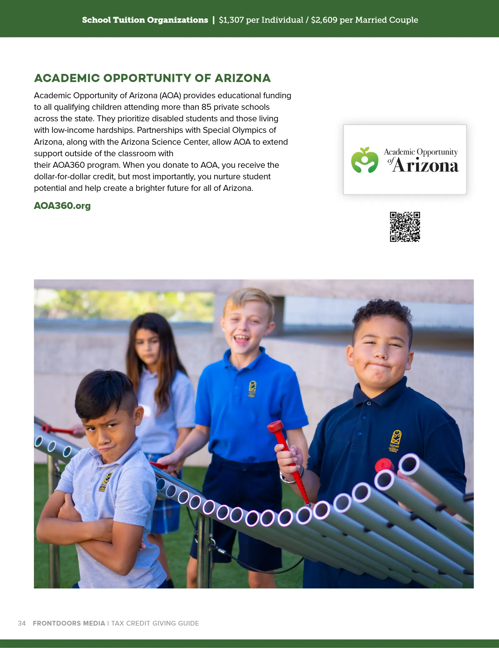 Arizona Tax Credit Guide 2023-24 — Tucson Area Edition, page 34