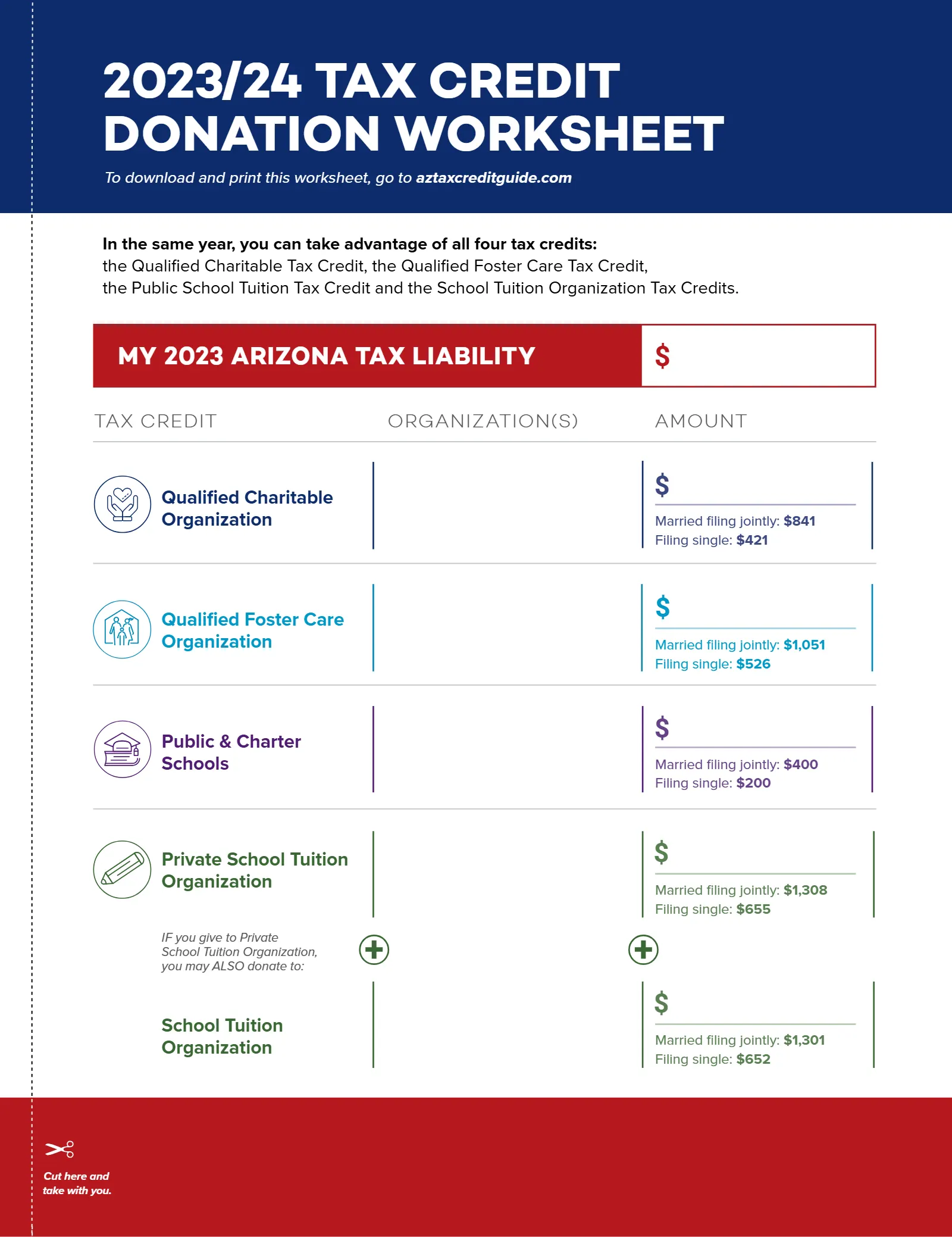 Arizona Tax Credit Guide 2023-24 — Tucson Area Edition, page 35