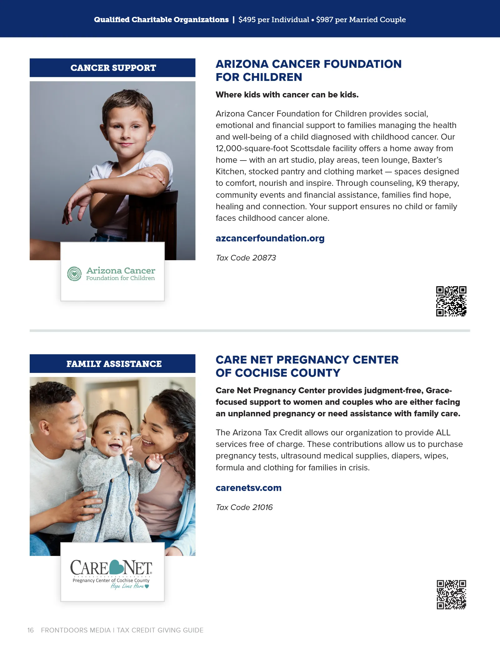Arizona Tax Credit Guide 2025-26 — Tucson Area Edition, page 16